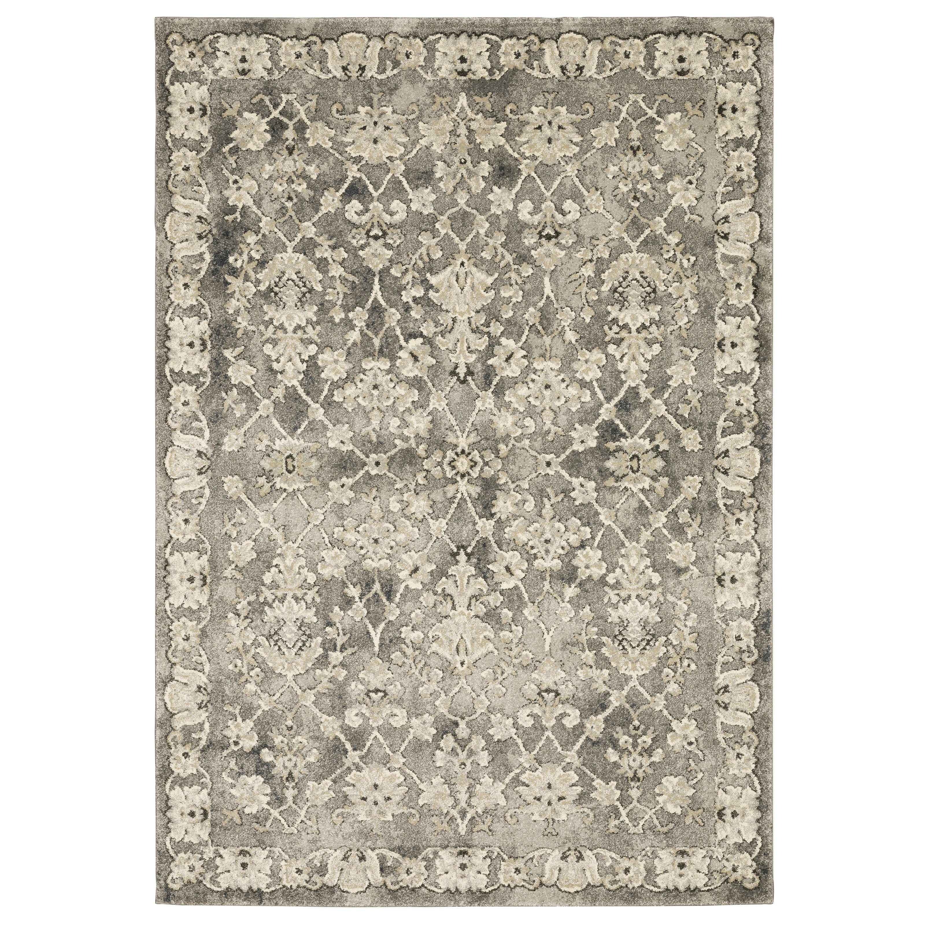 Oriental Weavers Florence 1002E Grey/Beige Area Rug
