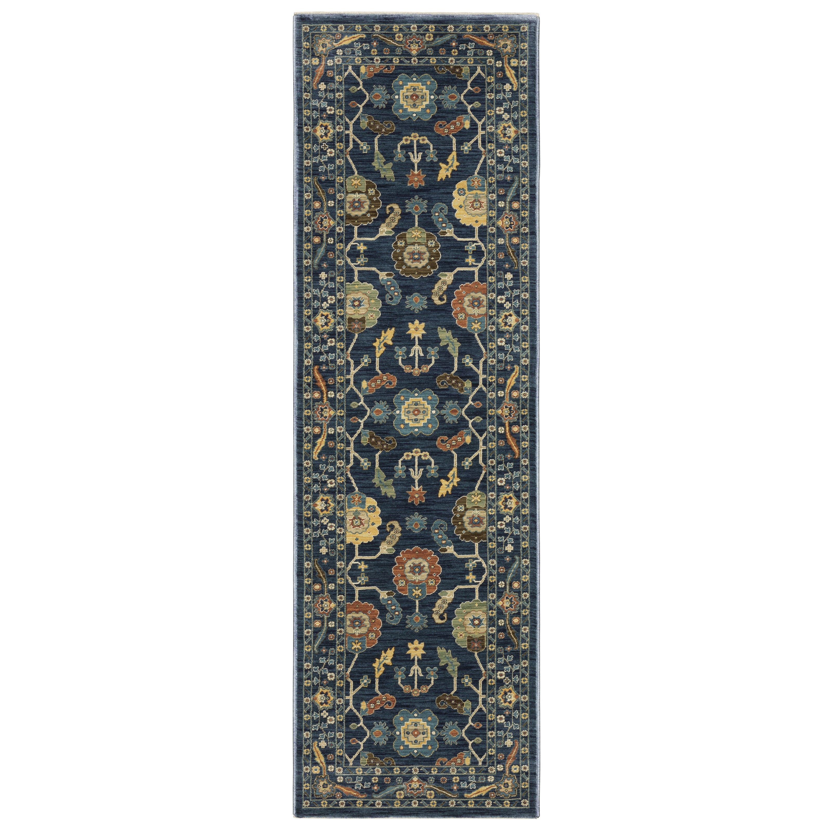 Oriental Weavers Francesca FR03F Blue/Multi Area Rug