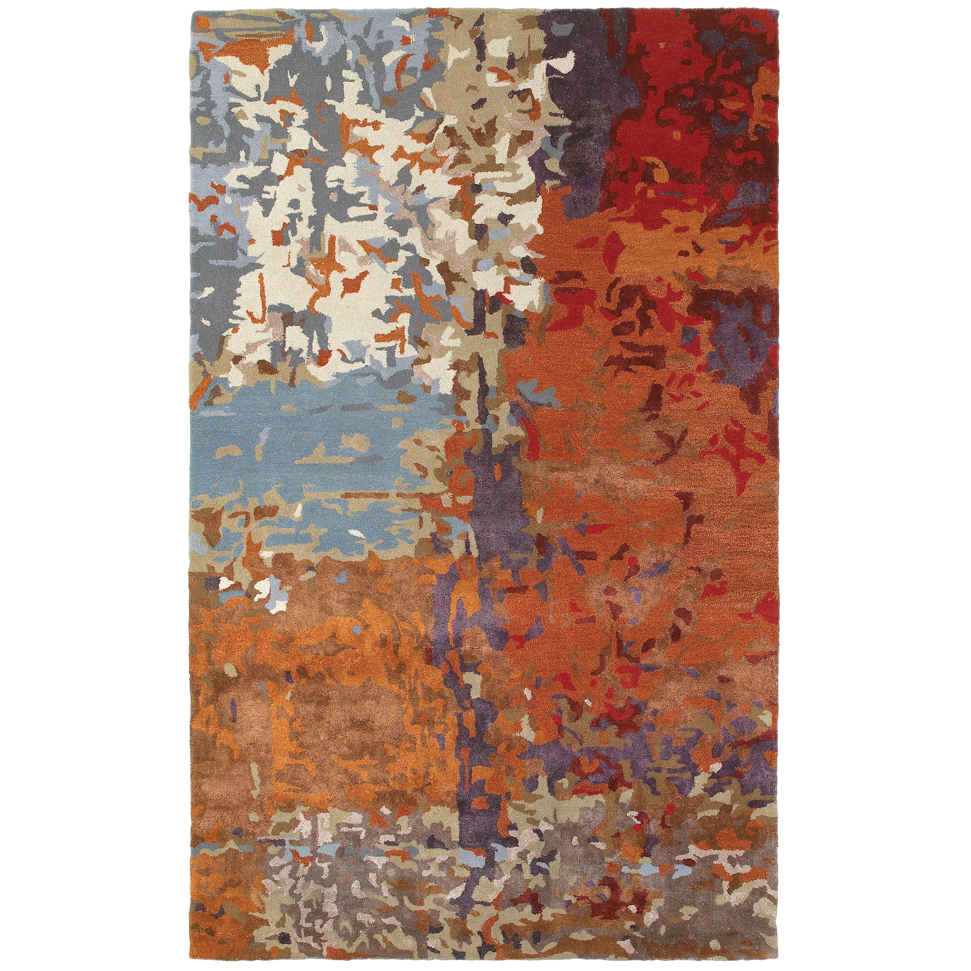 Oriental Weavers Galaxy 21904 Multi/Orange Area Rug
