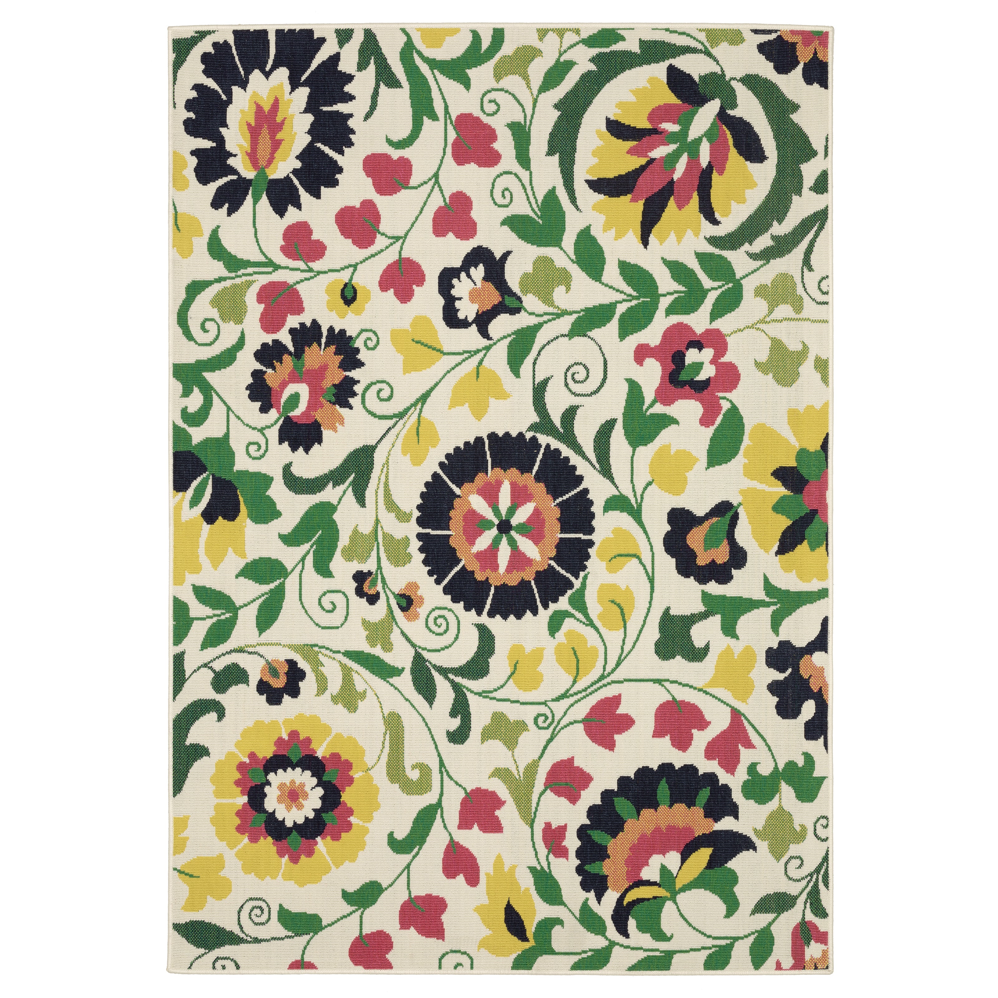 Oriental Weavers Havana HAV10 Ivory/Multi Area Rug