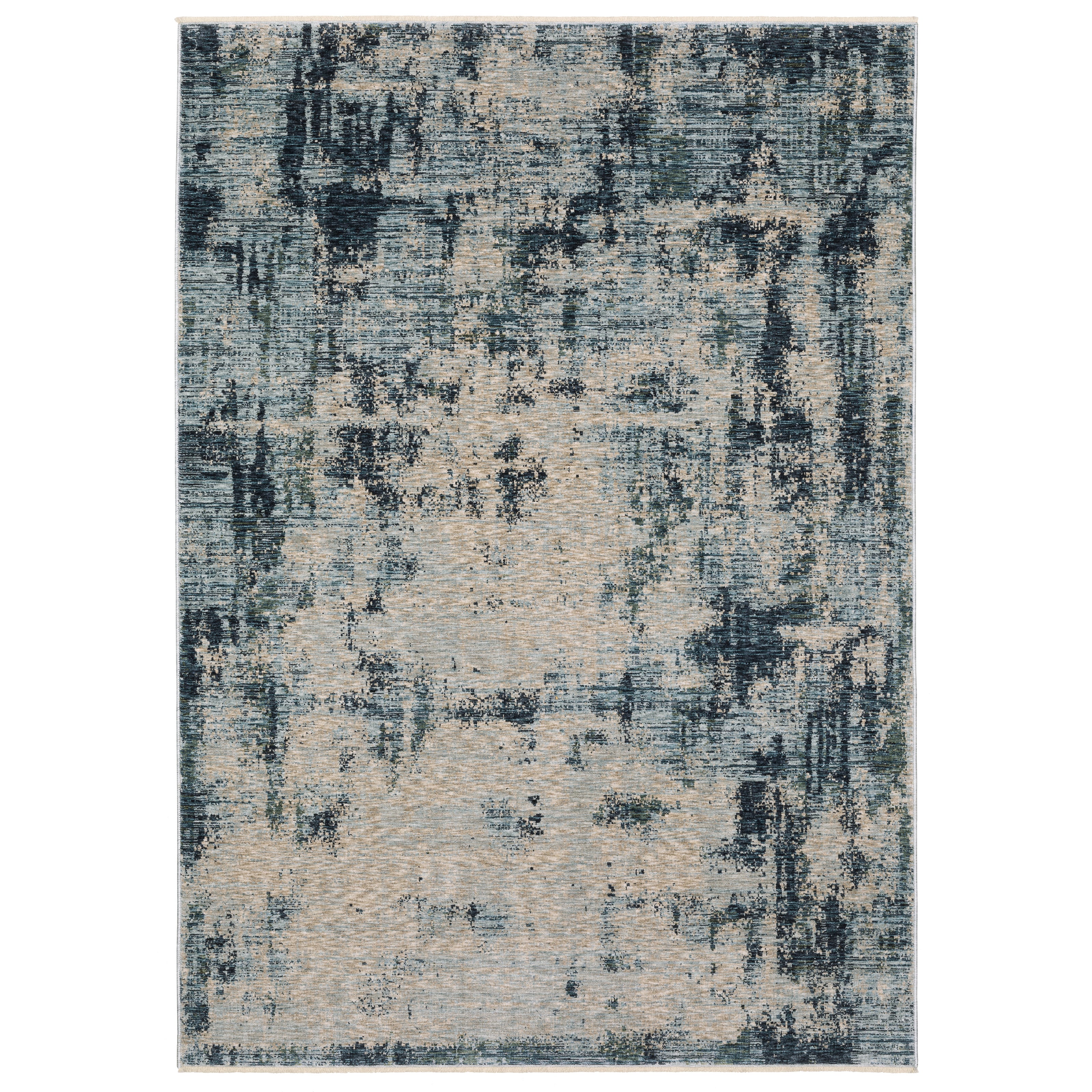 Oriental Weavers Hayden HAY04 Beige/Blue Area Rug