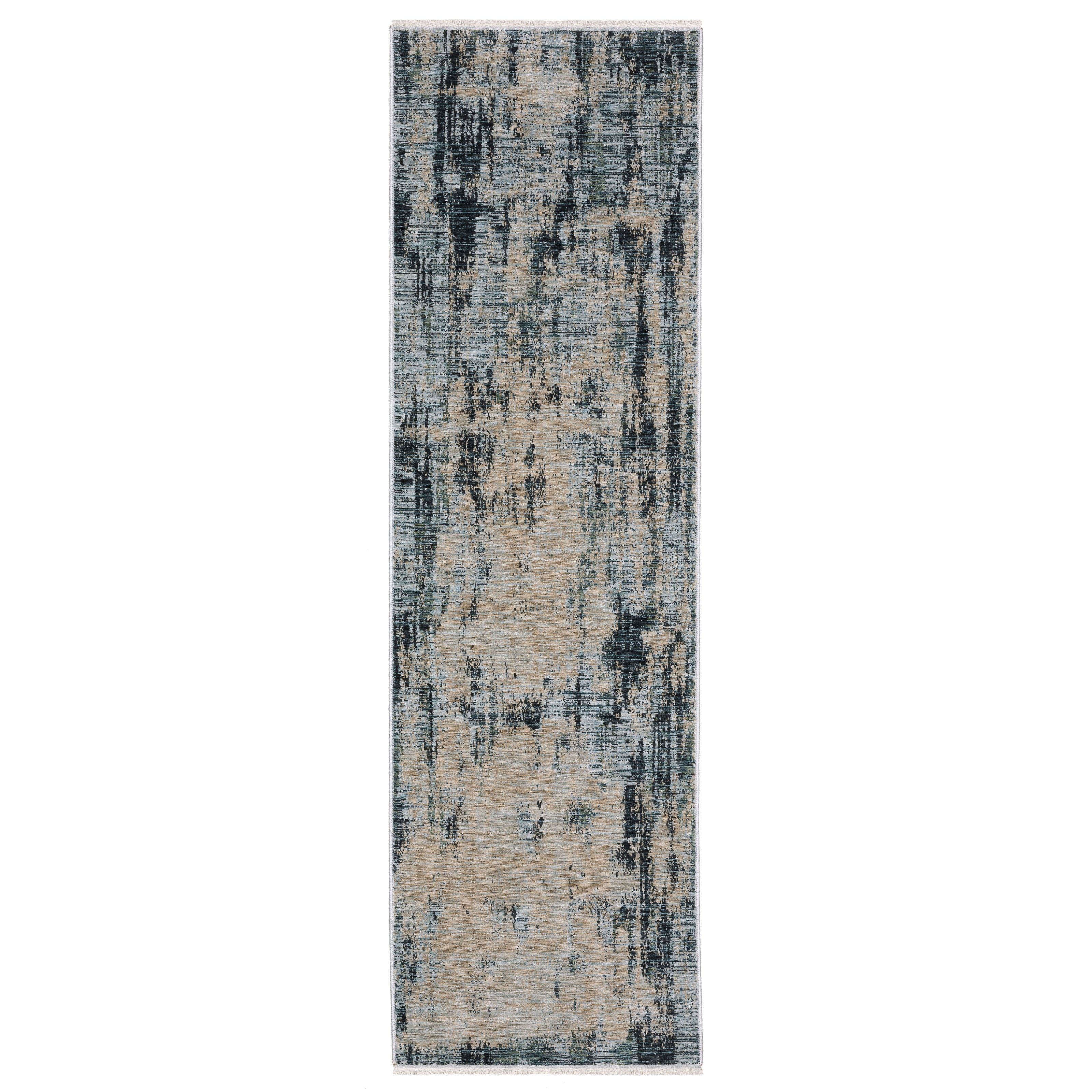 Oriental Weavers Hayden HAY04 Beige/Blue Area Rug