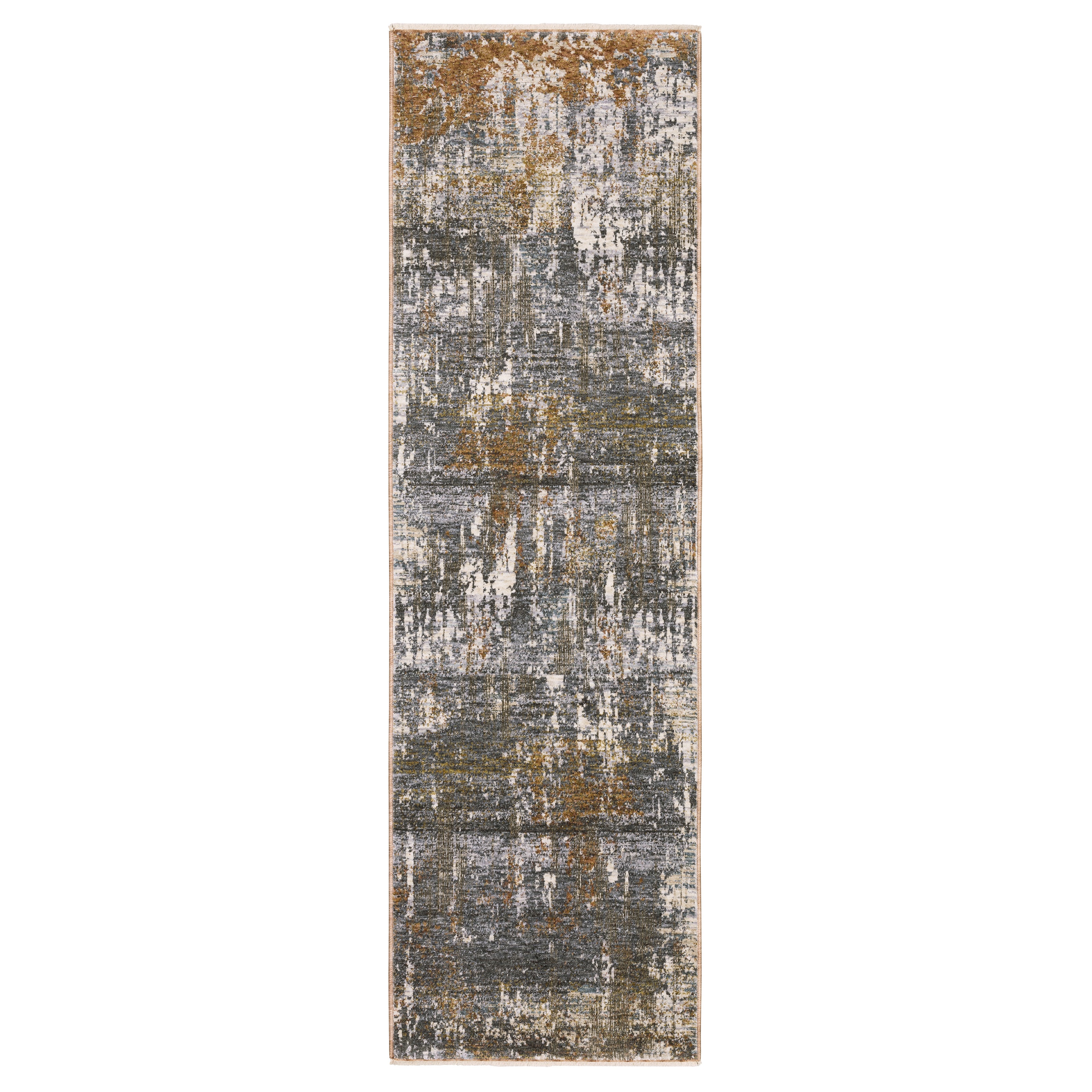 Oriental Weavers Hayden HAY06 Grey/Rust Area Rug