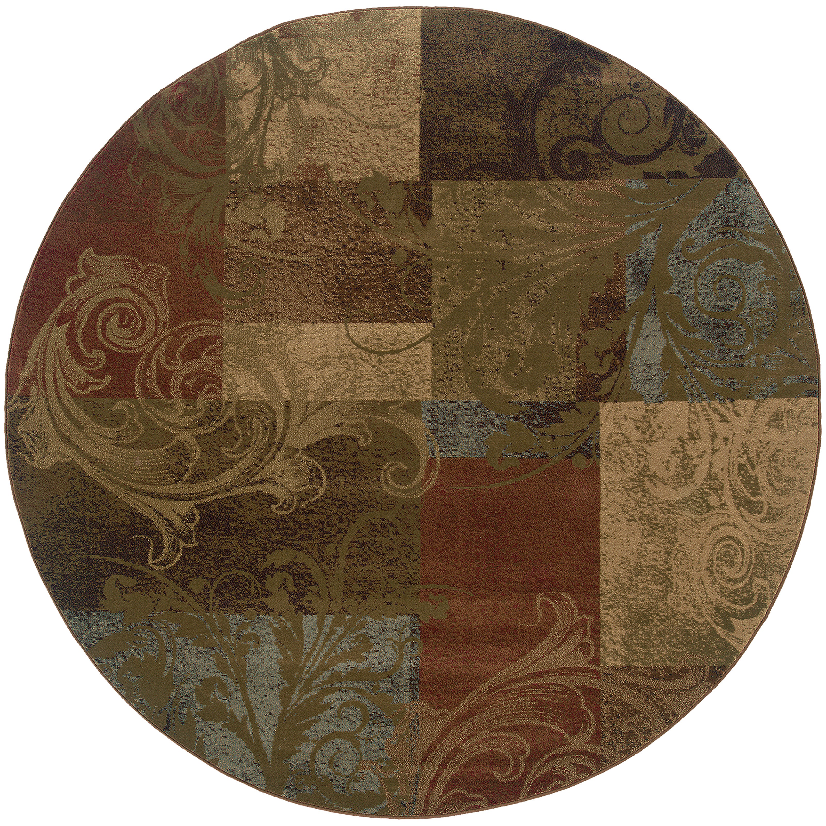 Oriental Weavers Hudson 1066A Black/Beige Area Rug