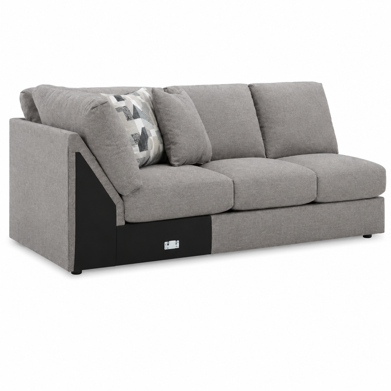Alora LAF Armless Loveseat with Wedge