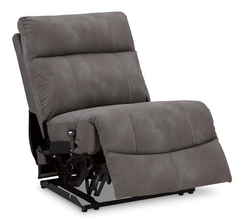 Paloma Power Armless Recliner with Adjustable Headrest