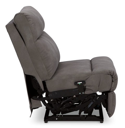 Paloma Power Armless Recliner with Adjustable Headrest