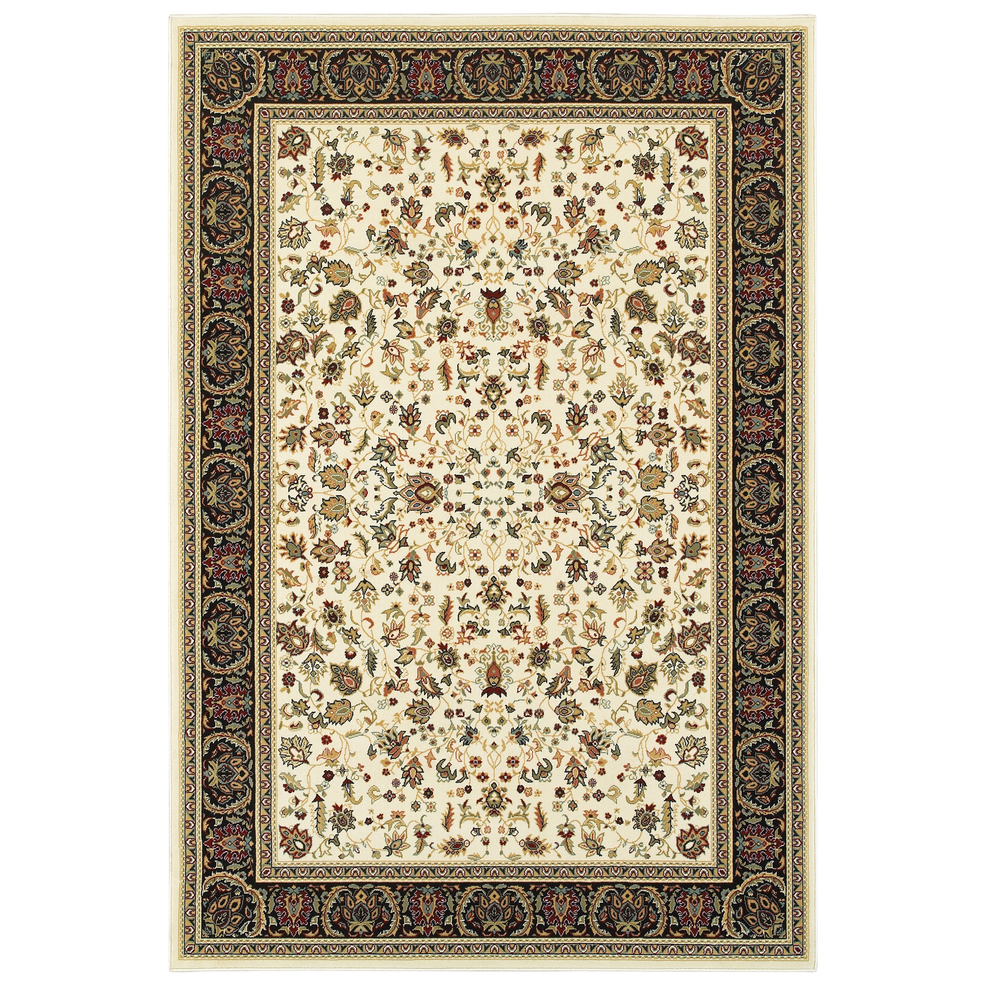 Oriental Weavers Keira KEI03 Rust/Ivory Area Rug