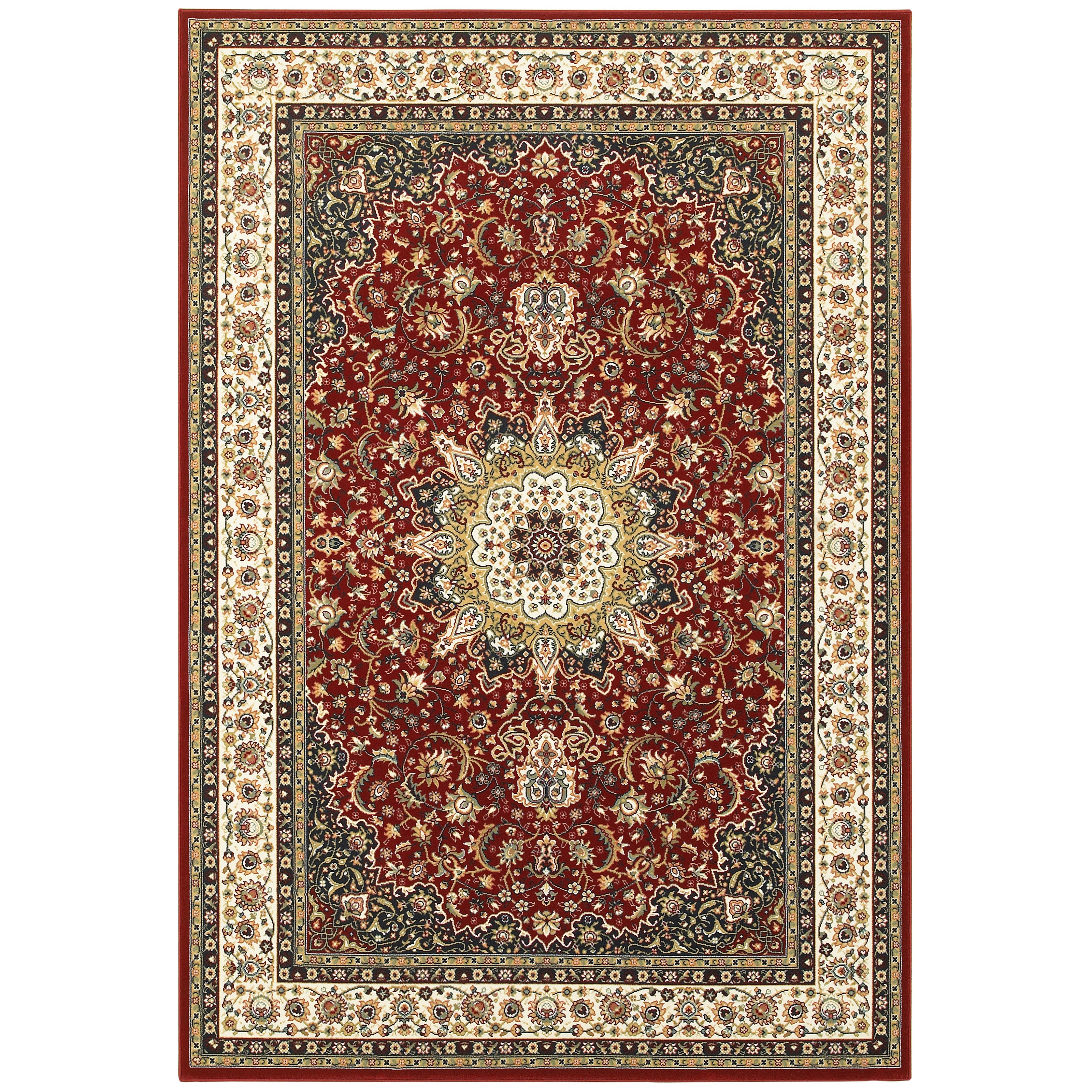 Oriental Weavers Keira KEI03 Rust/Ivory Area Rug