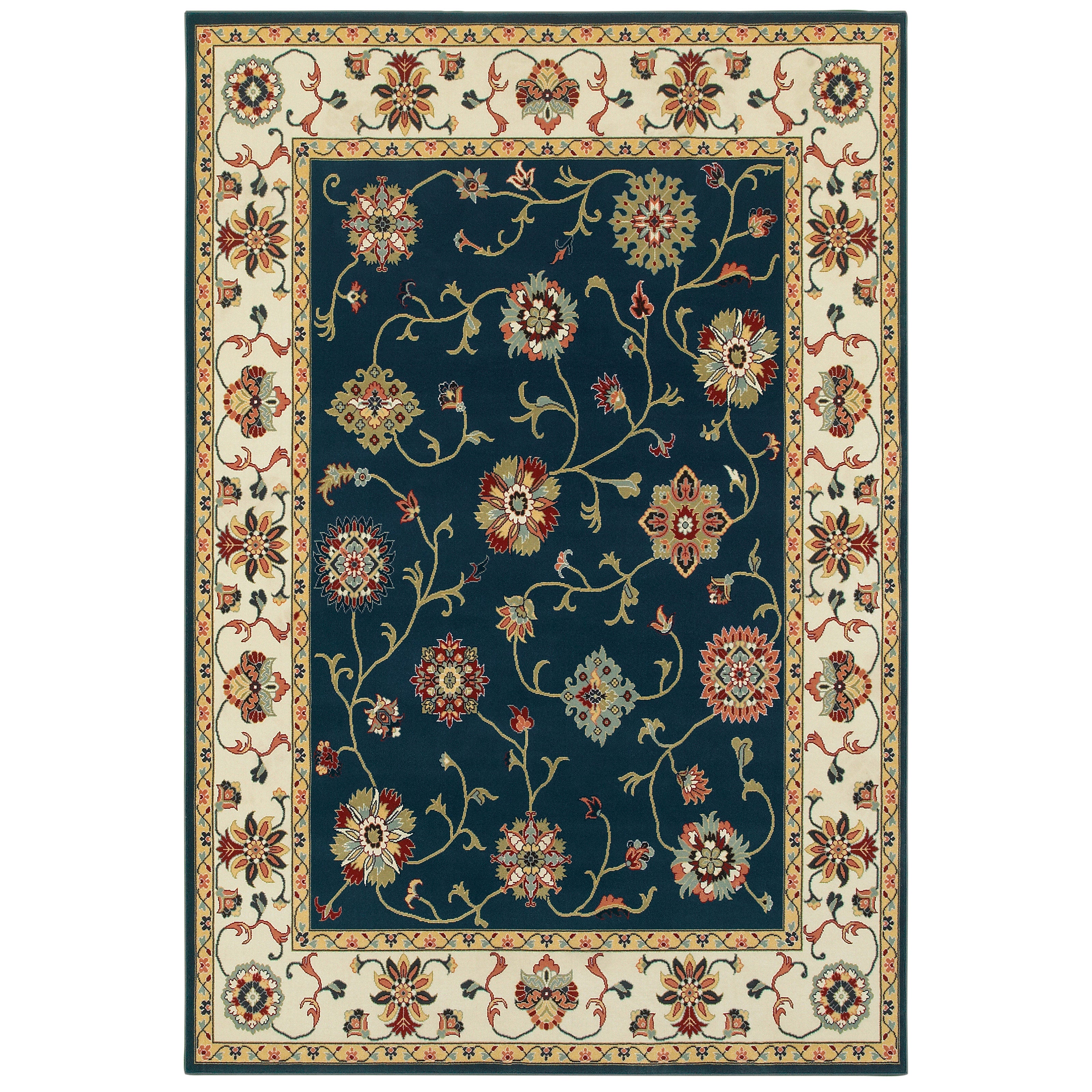 Oriental Weavers Kipton KIP01 Grey/Blue Area Rug