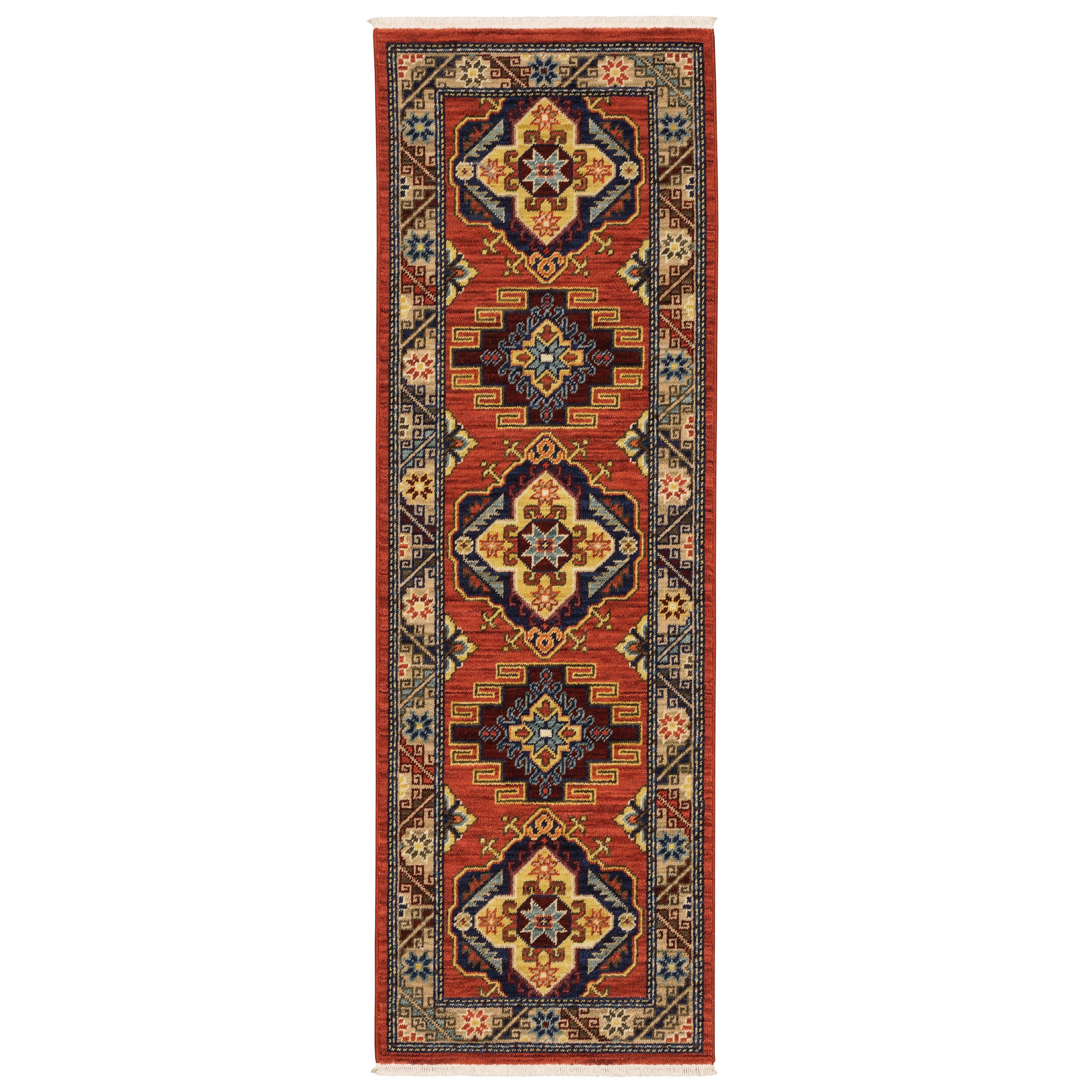 Oriental Weavers Lilihan 91R Red/Multi Area Rug