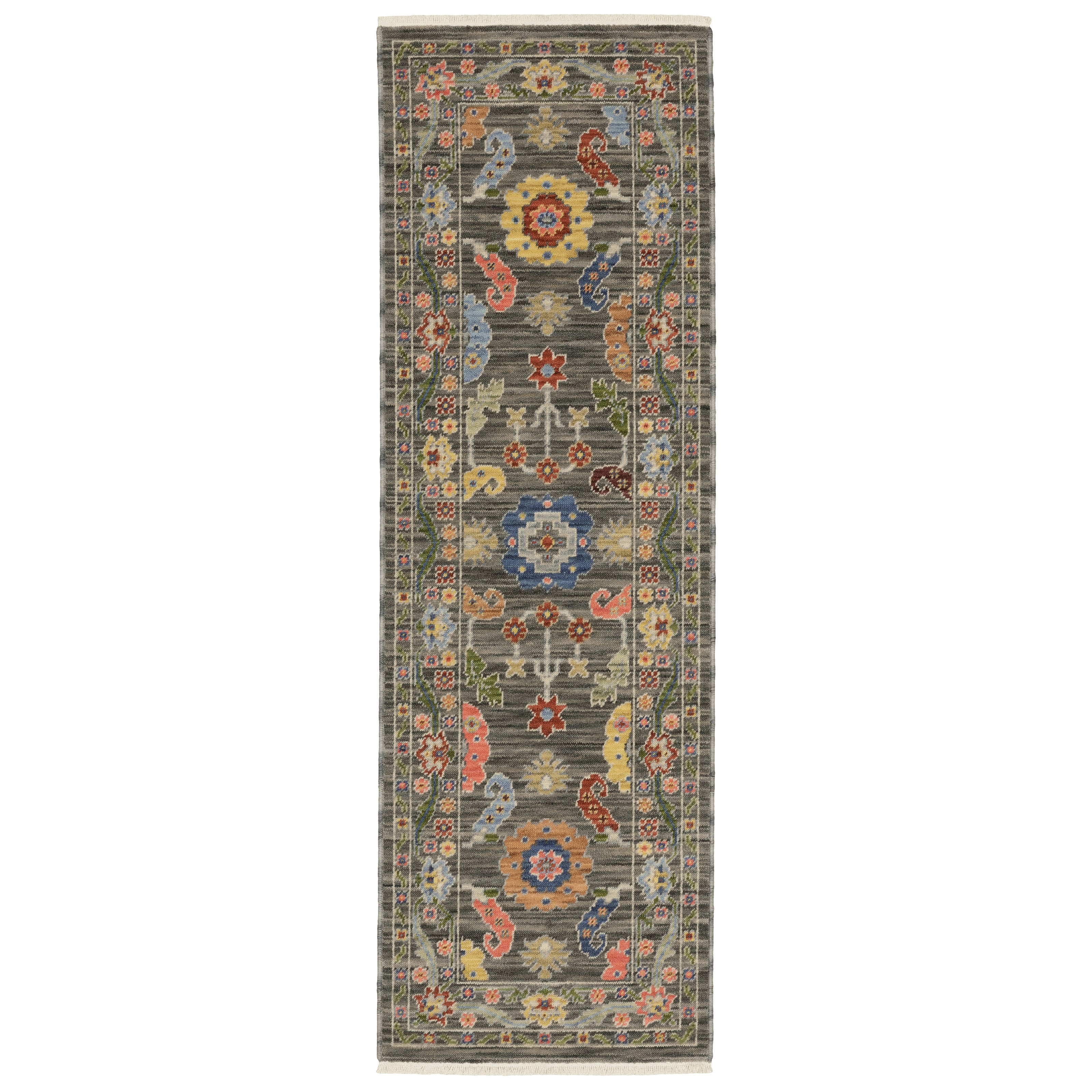 Oriental Weavers Lucca 5507E Grey/Multi Area Rug
