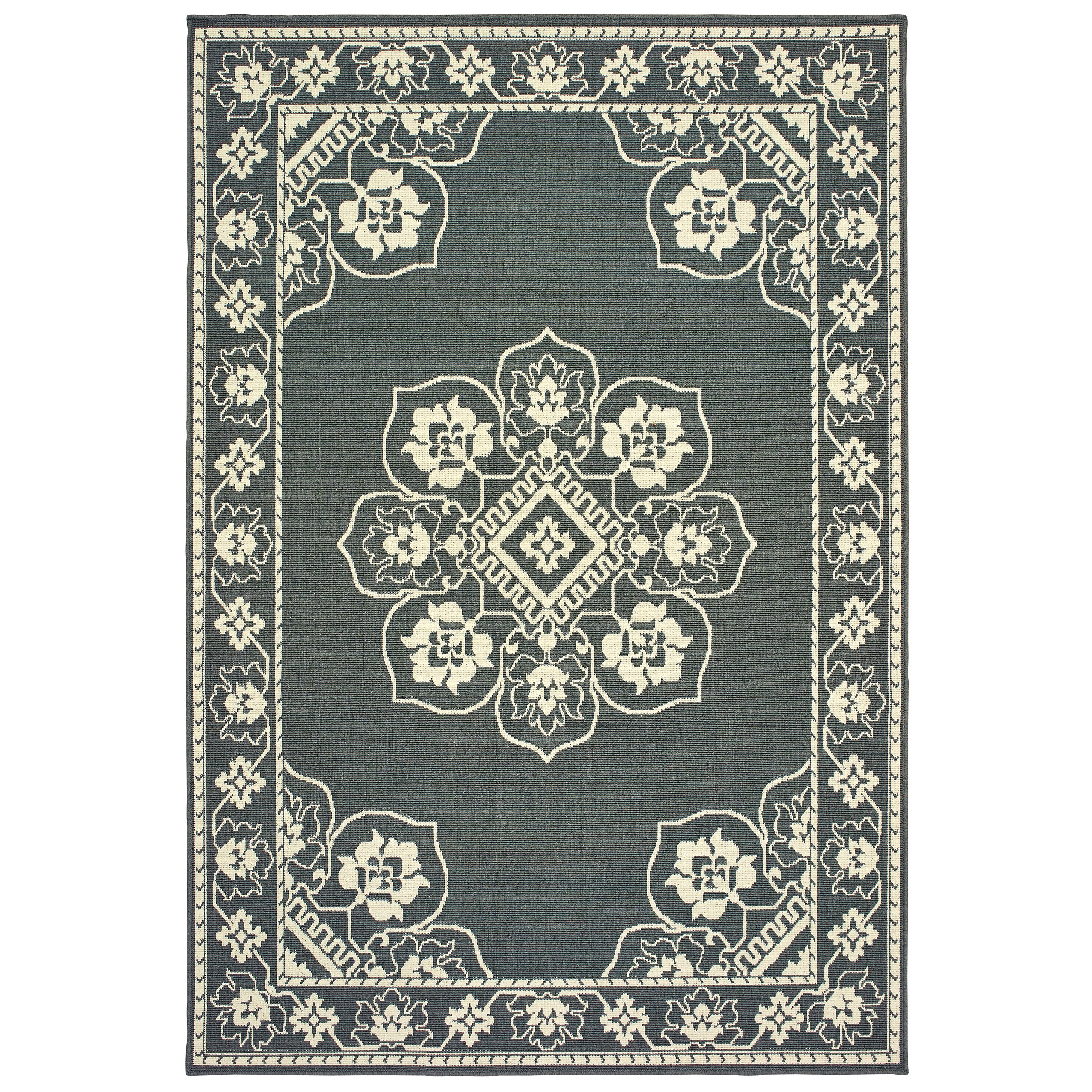 Oriental Weavers Mallory MAL09 Beige/Multi Area Rug