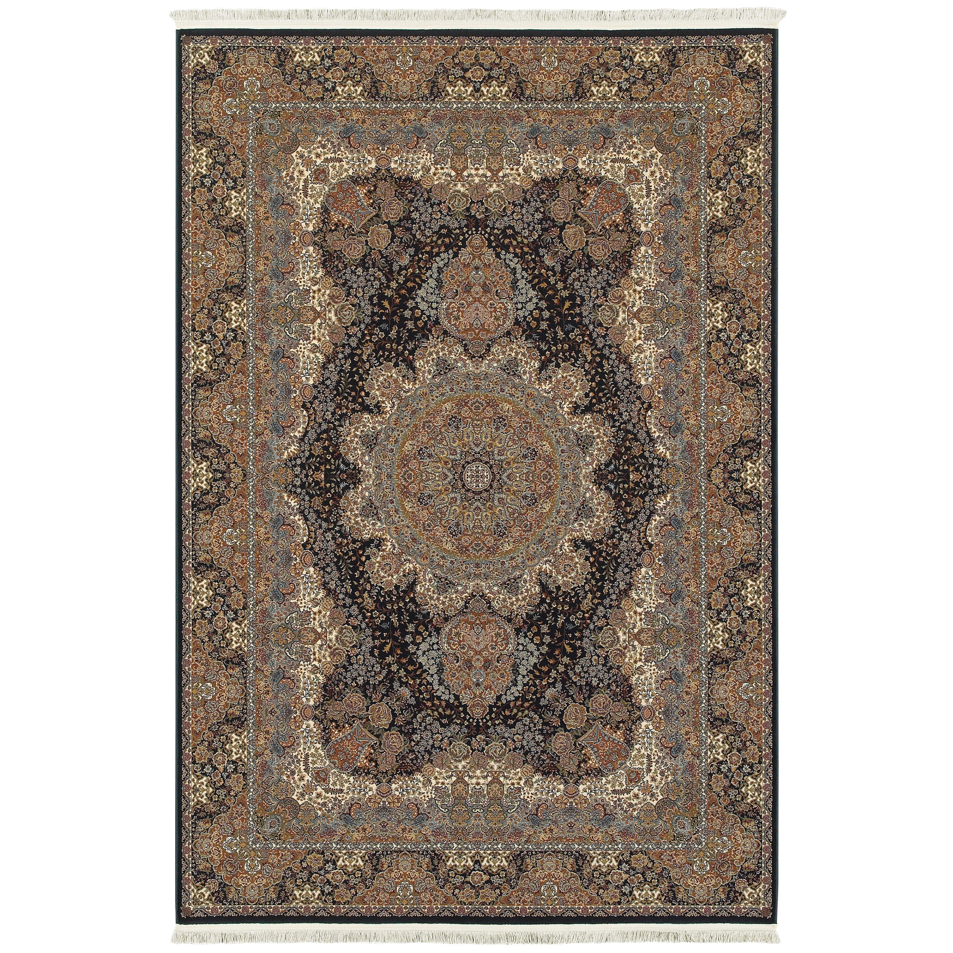 Oriental Weavers Montego 8323D Rust/Ivory Area Rug