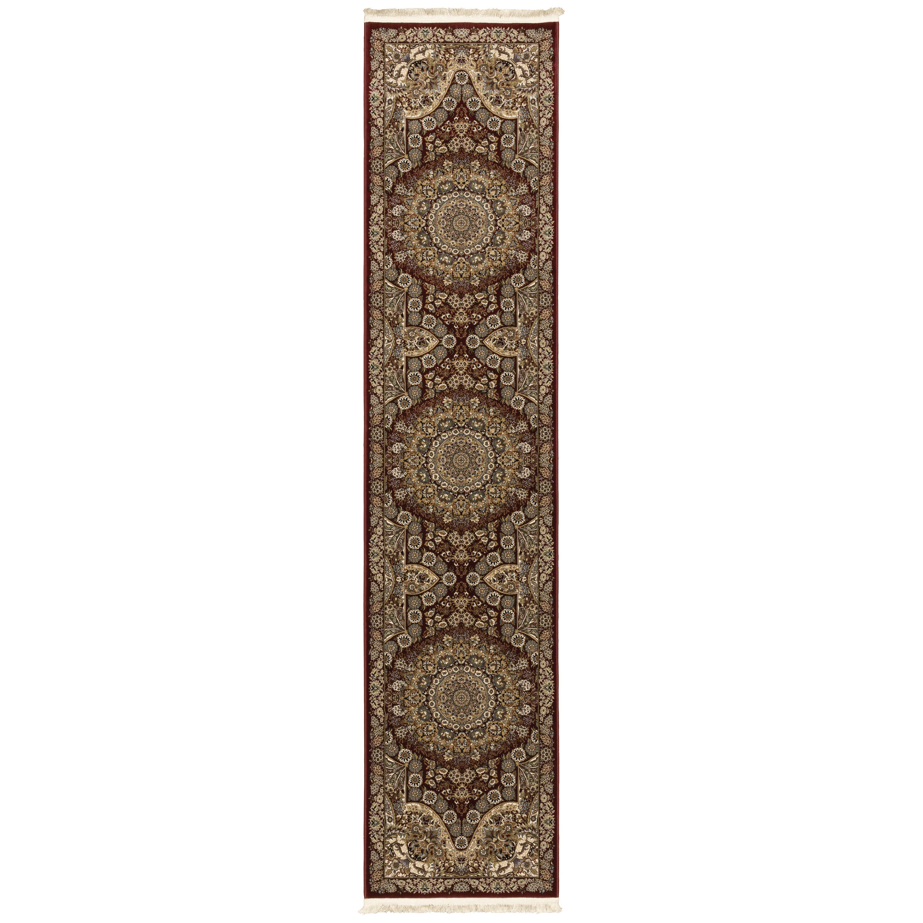 Oriental Weavers Montego 967X Brown/Green Area Rug