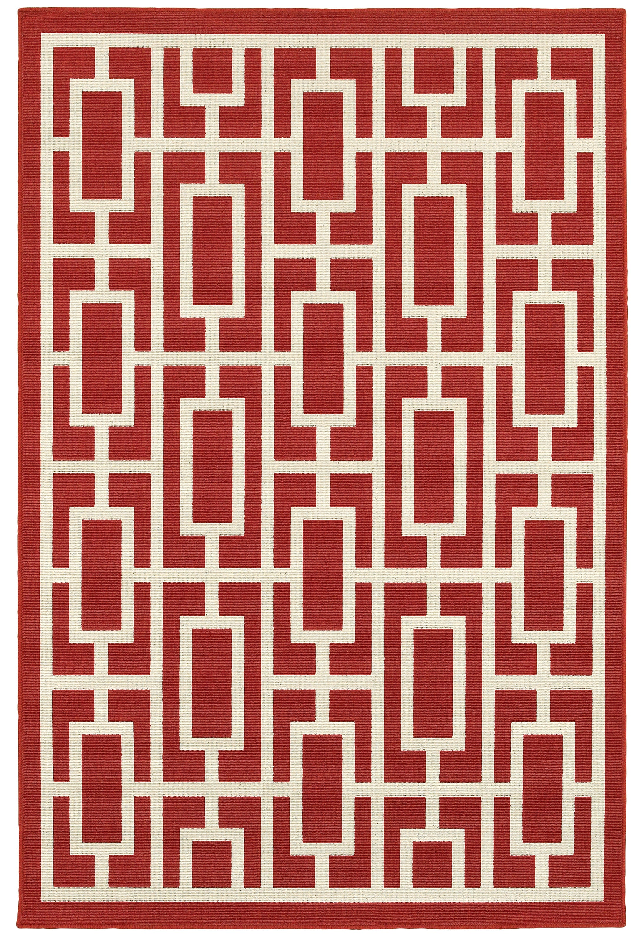 Oriental Weavers Meridian 2598V Blue/Ivory Area Rug