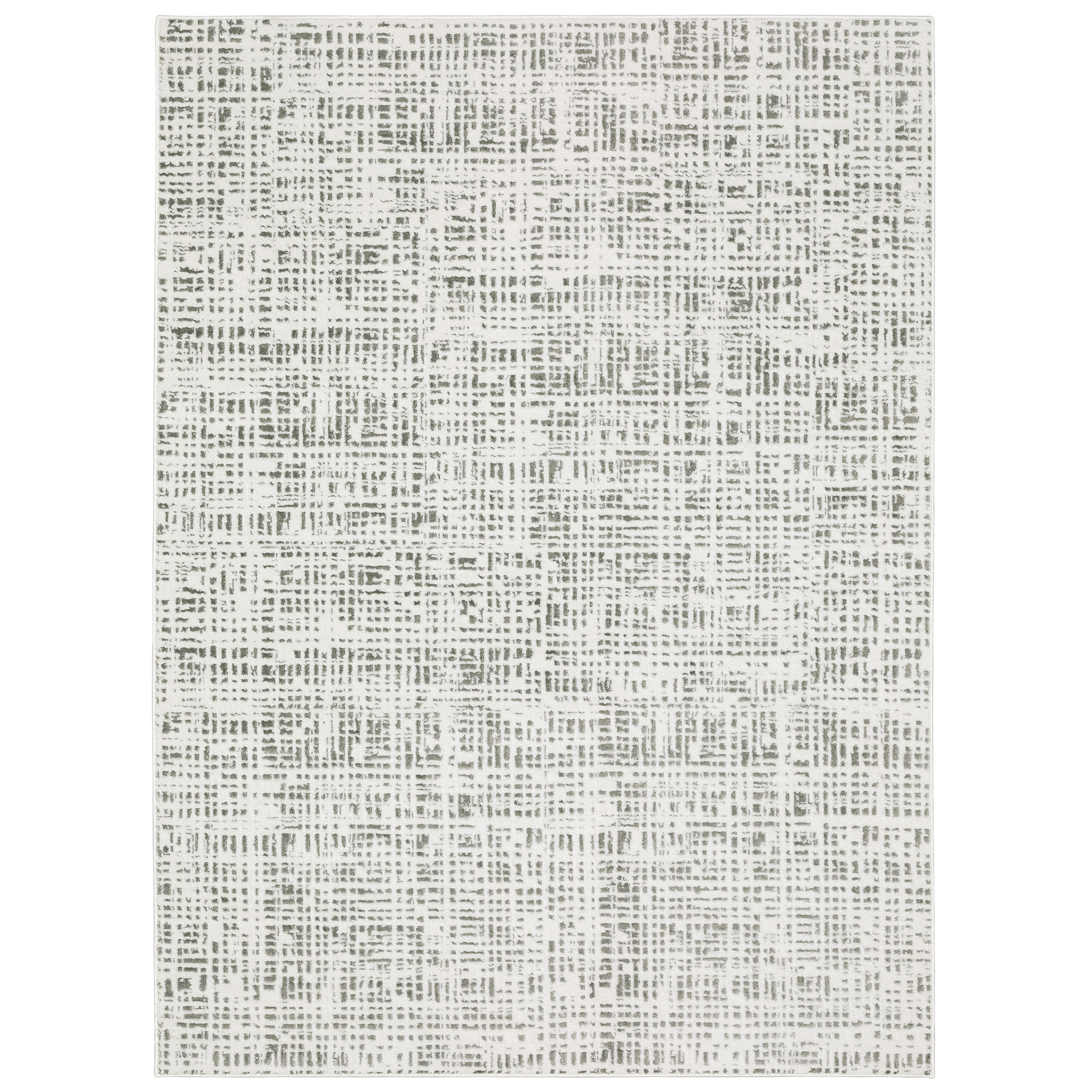 Oriental Weavers Montecito 1101W Grey/White Area Rug