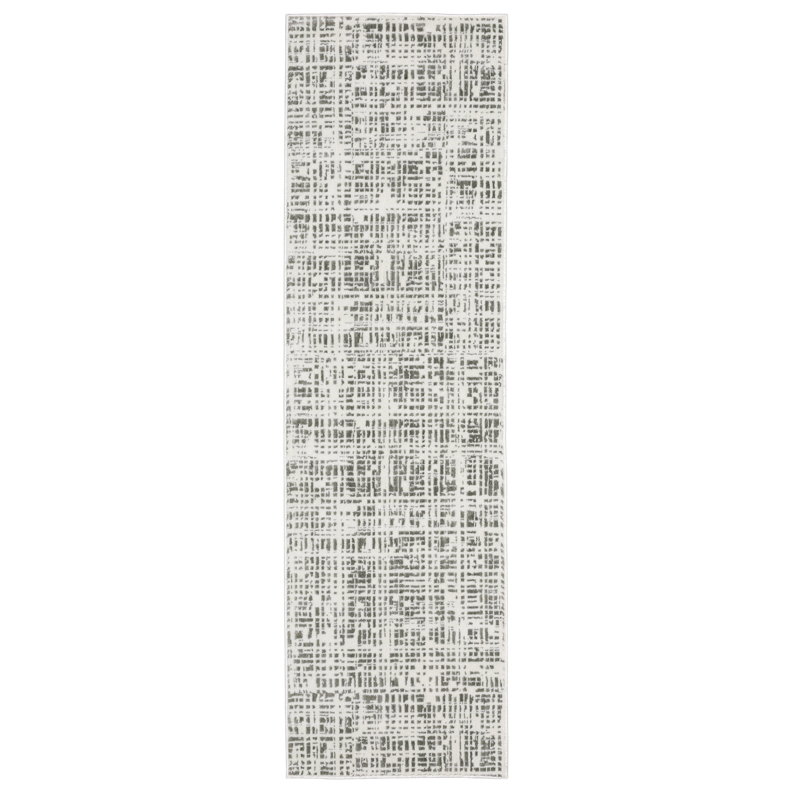 Oriental Weavers Montecito 1101W Grey/White Area Rug