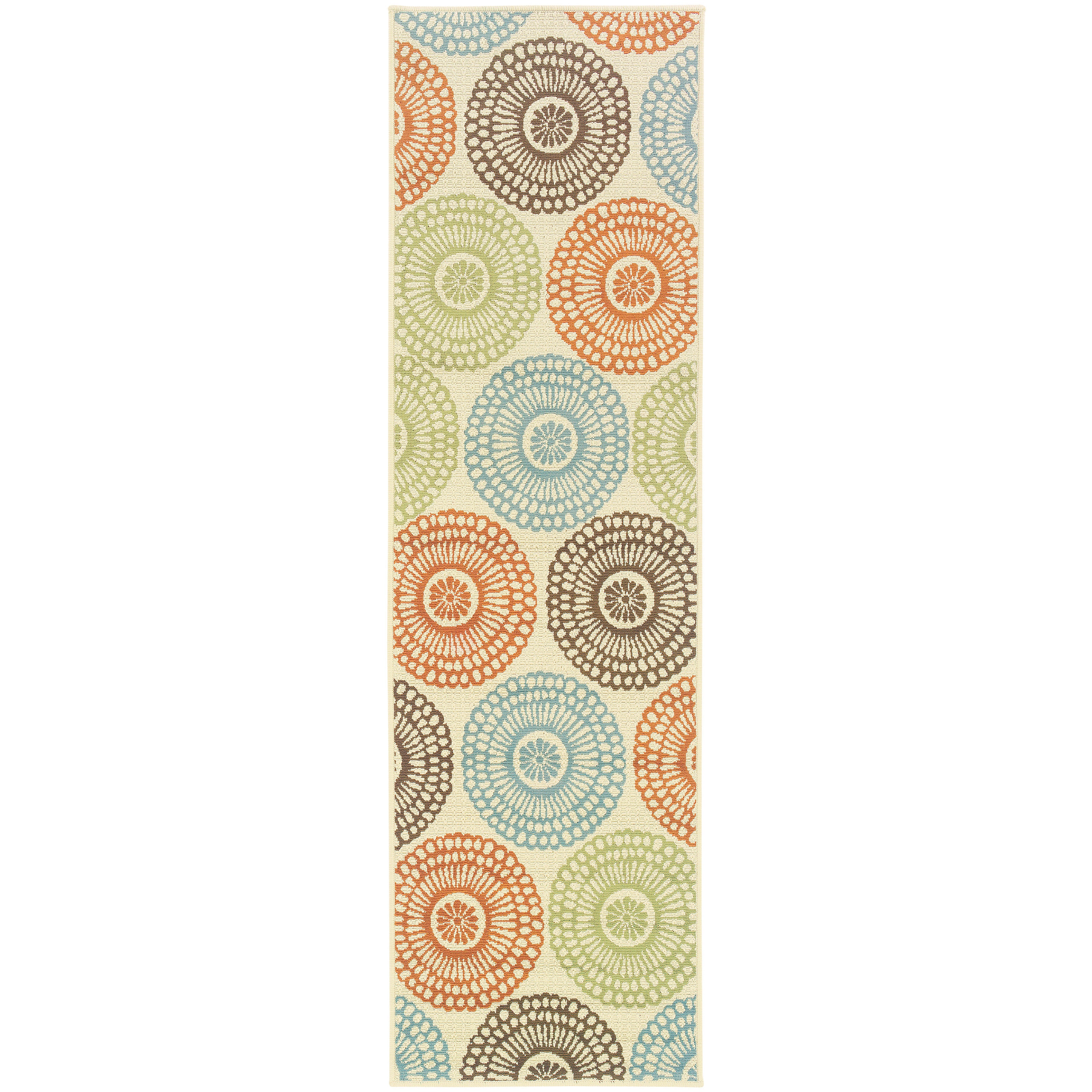 Oriental Weavers Meridian 5701R Red/Blue Area Rug