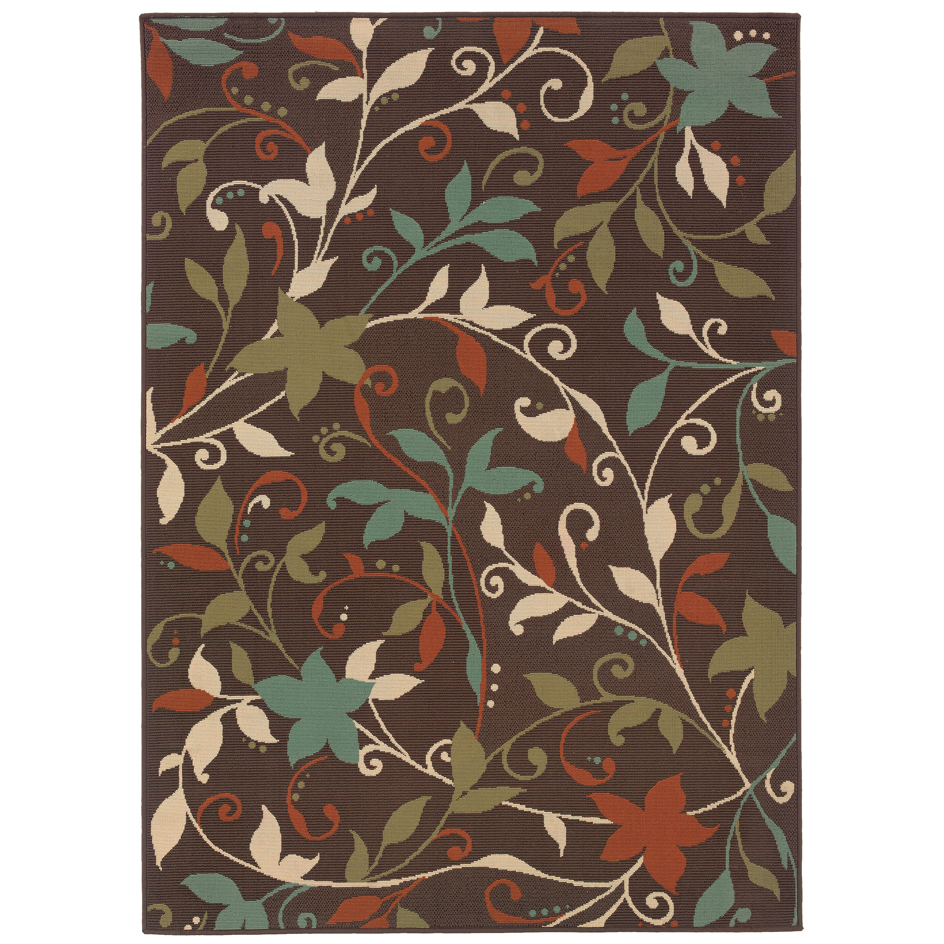 Oriental Weavers Meridian 7420A Blue/Ivory Area Rug
