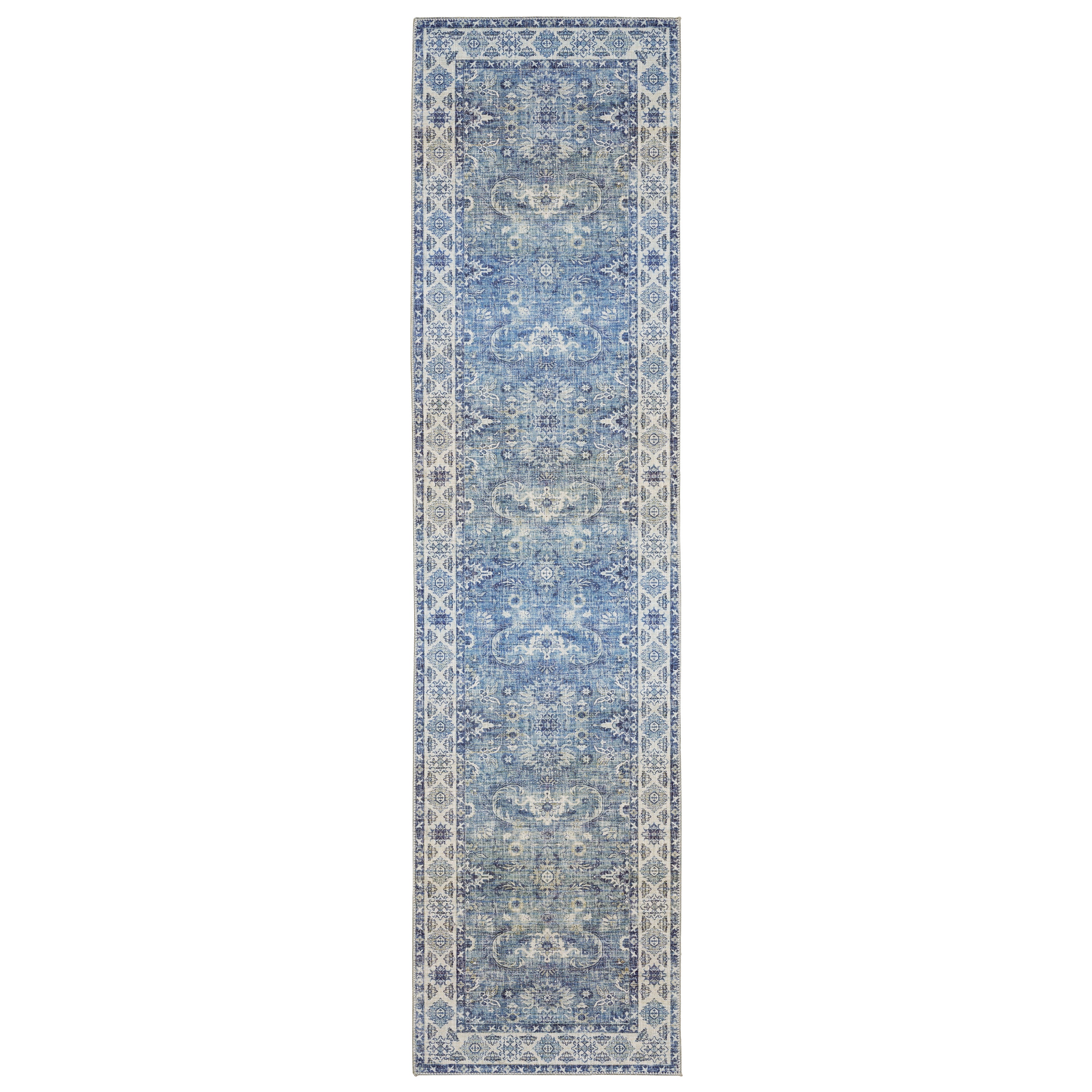 Oriental Weavers Myers Park MYP04 Blue/Ivory Area Rug