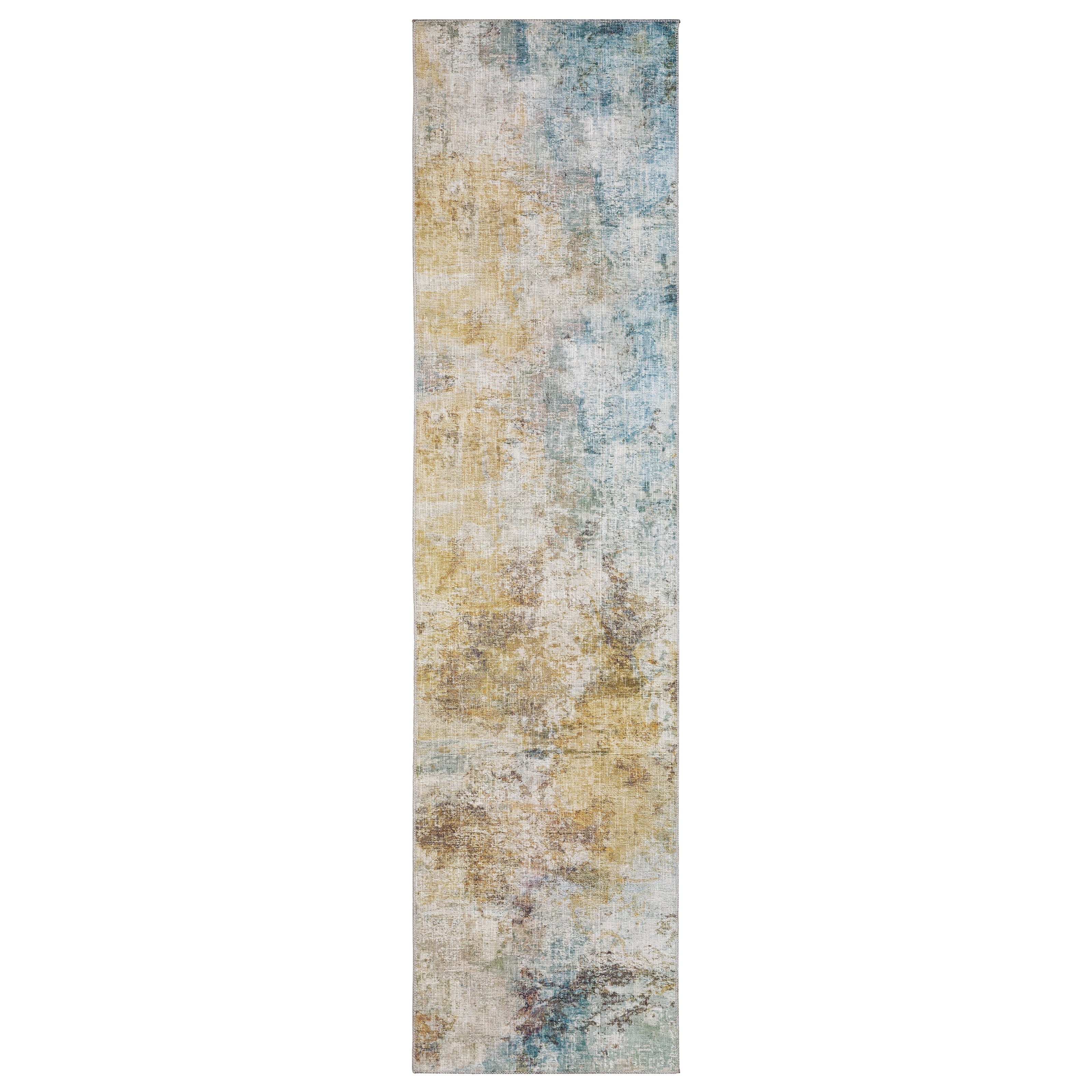 Oriental Weavers Myers Park MYP09 Yellow/Blue Area Rug