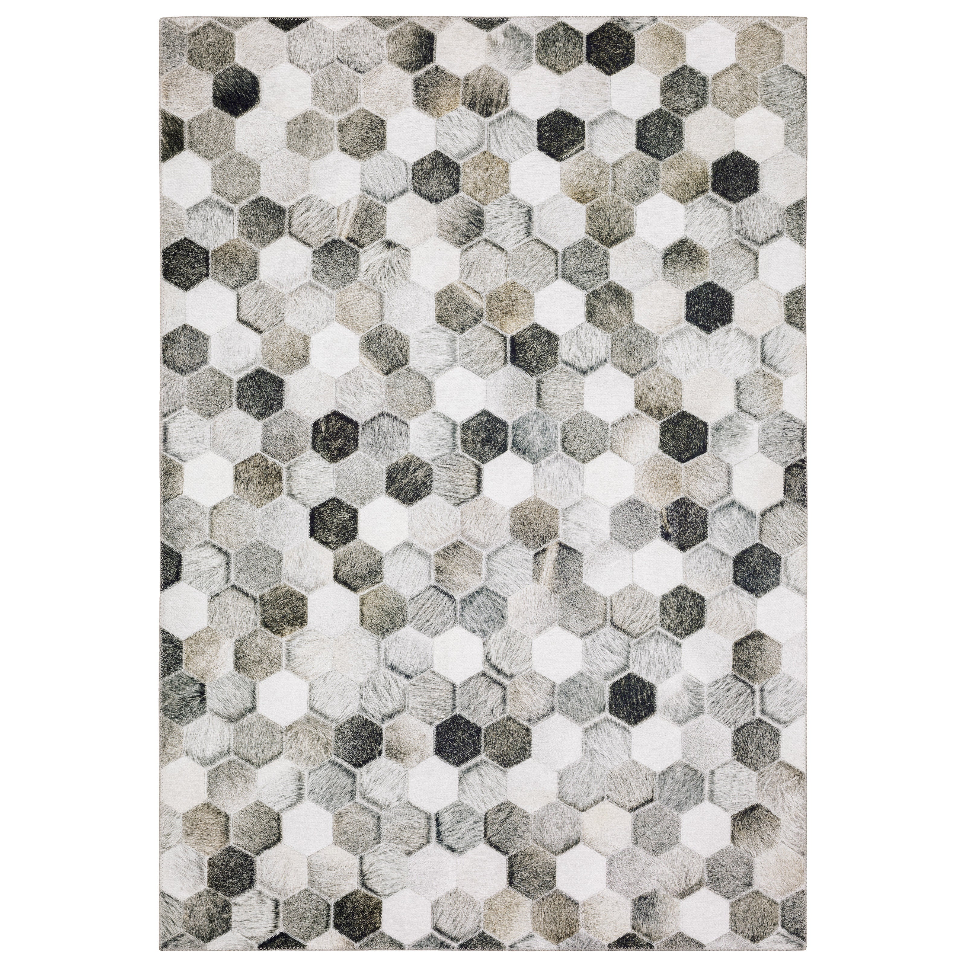 Oriental Weavers Myers Park MYP17 Grey/Charcoal Area Rug