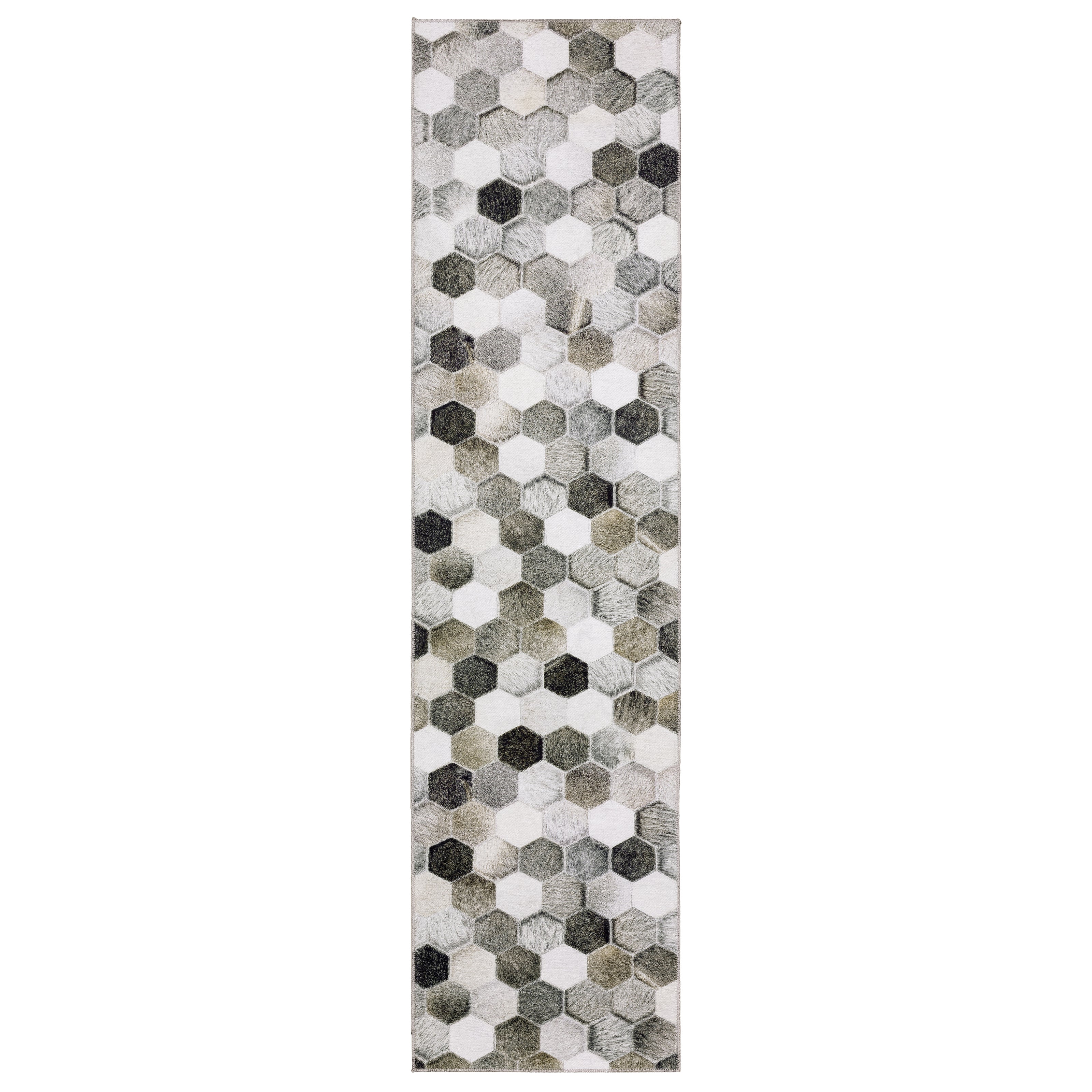 Oriental Weavers Myers Park MYP17 Grey/Charcoal Area Rug