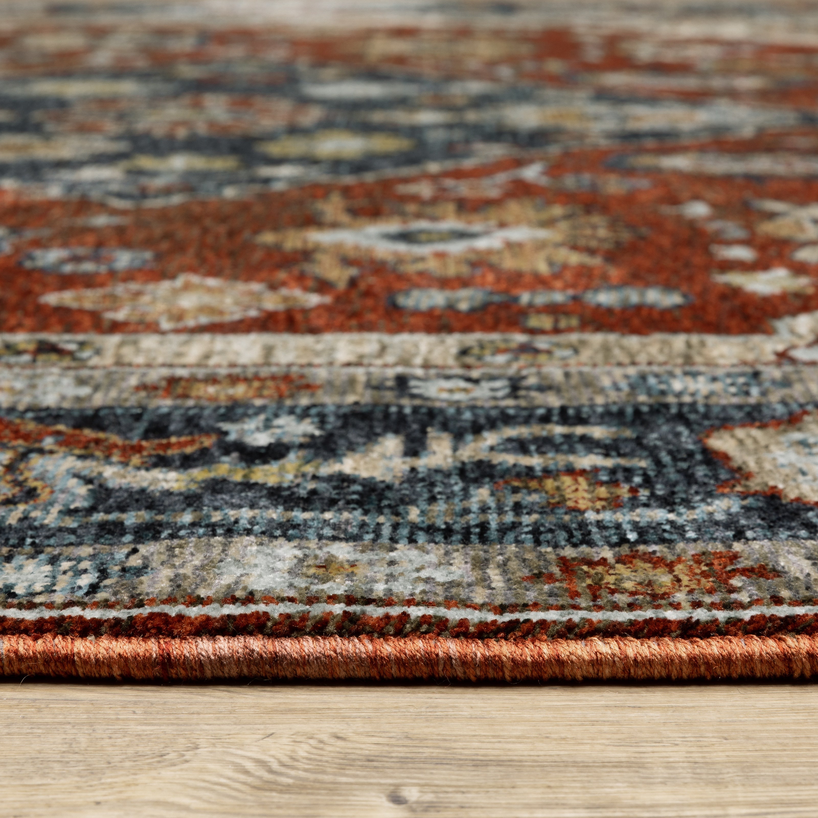 Oriental Weavers Aberdeen 1143H Red/Blue Area Rug