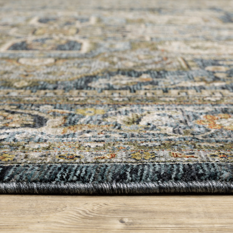 Oriental Weavers Aberdeen 1144Q Blue/Blue Area Rug