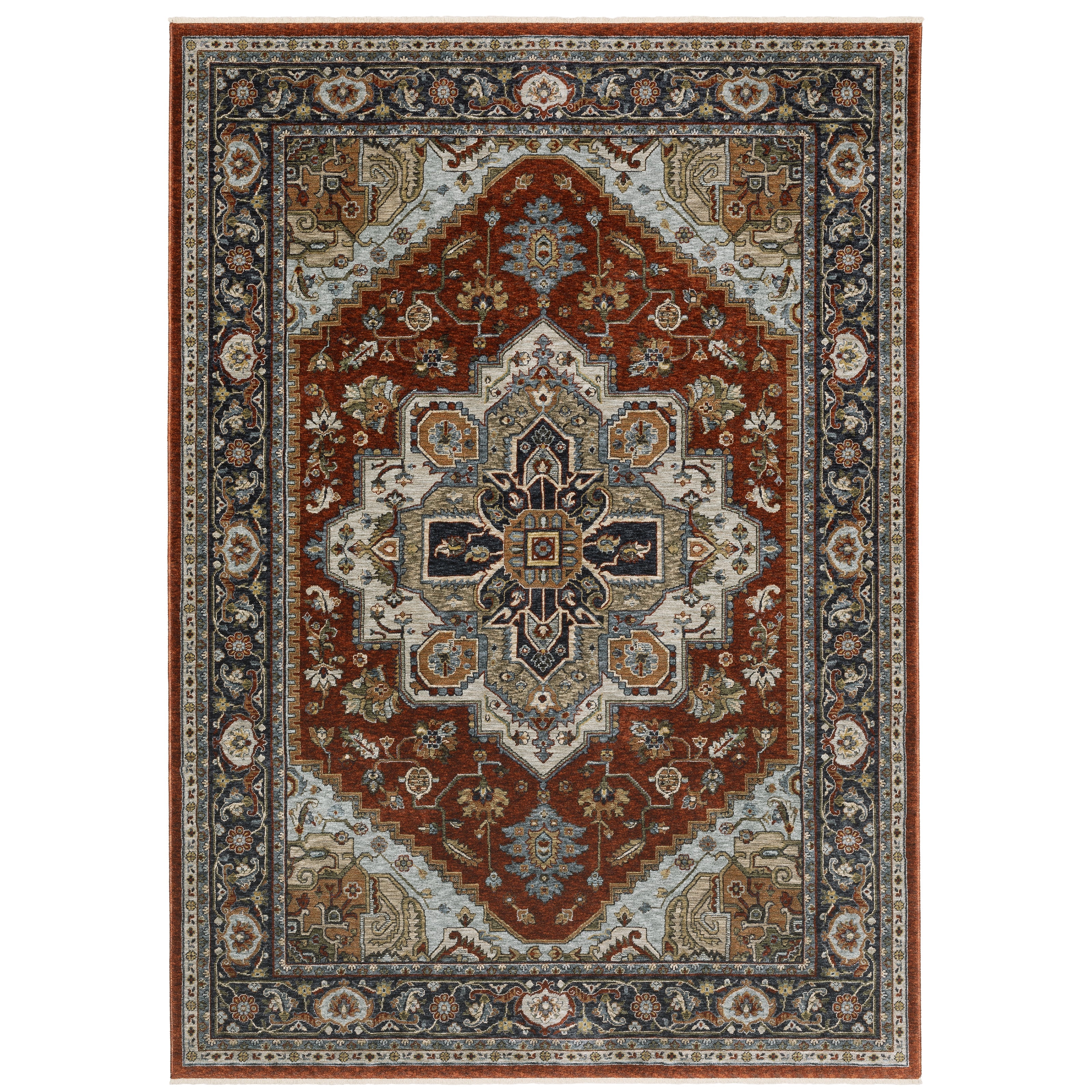 Oriental Weavers Aberdeen 1144R Red/Blue Area Rug