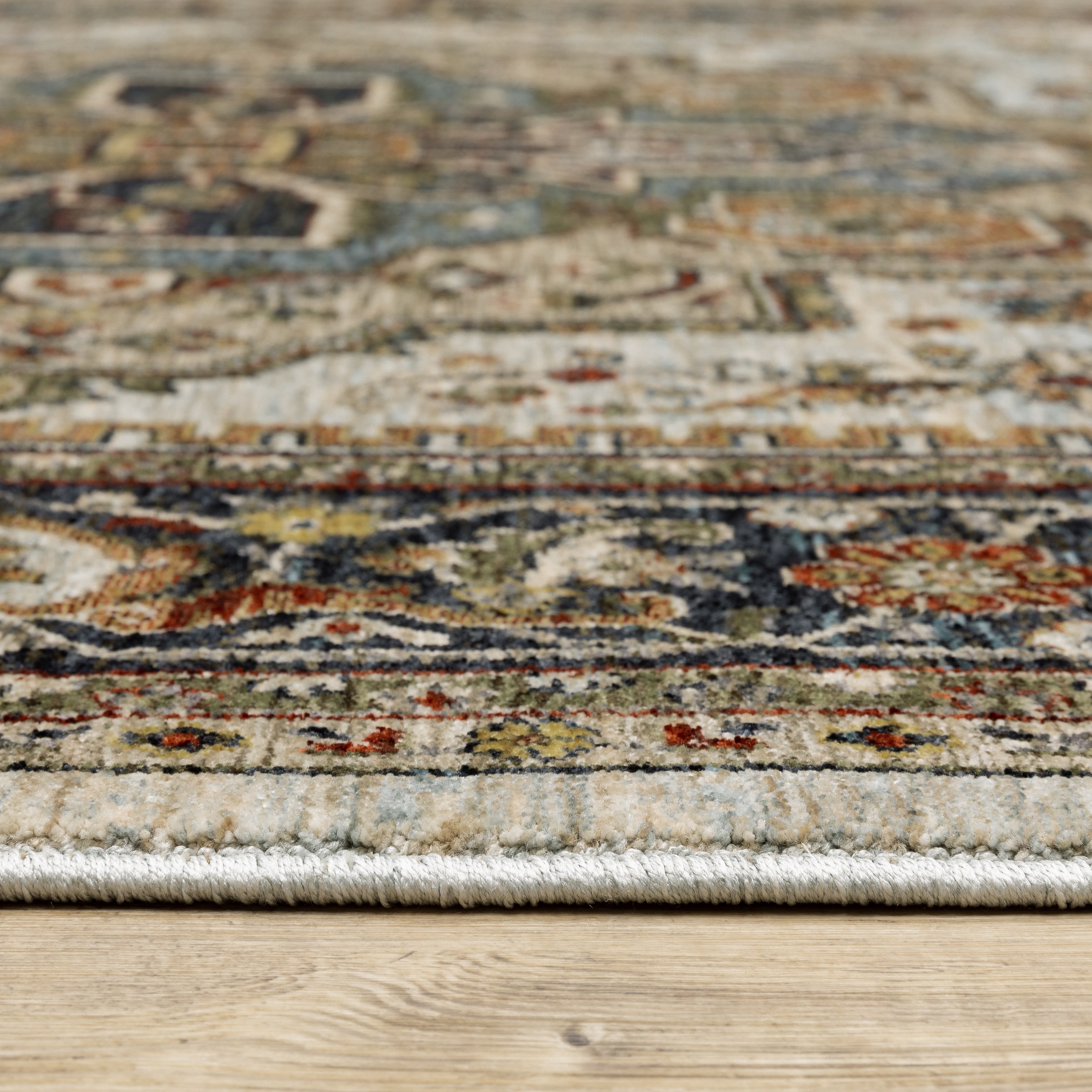 Oriental Weavers Aberdeen 1144W Ivory/Blue Area Rug