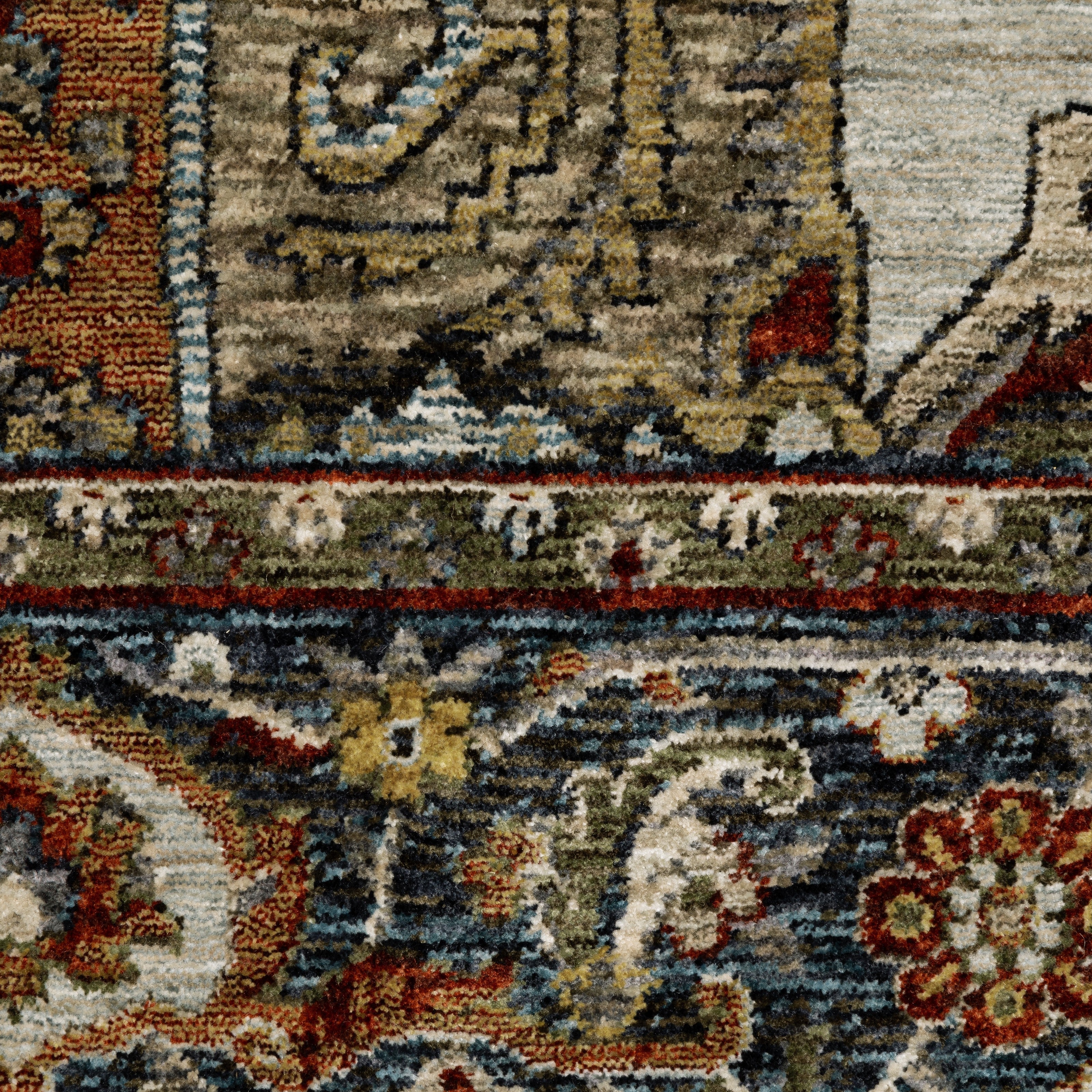 Oriental Weavers Aberdeen 1144W Ivory/Blue Area Rug