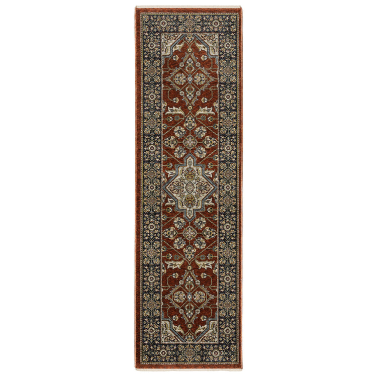 Oriental Weavers Aberdeen 4151R Red/Blue Area Rug