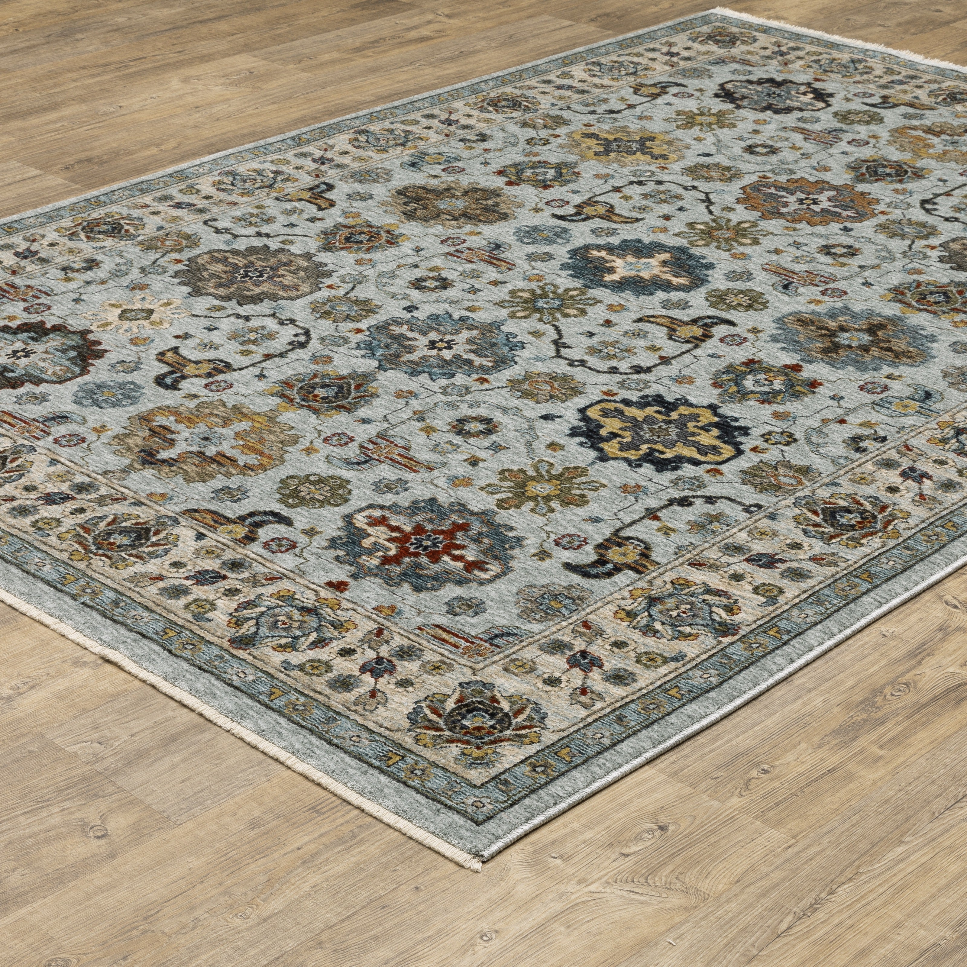 Oriental Weavers Aberdeen 561W Blue/Ivory Area Rug