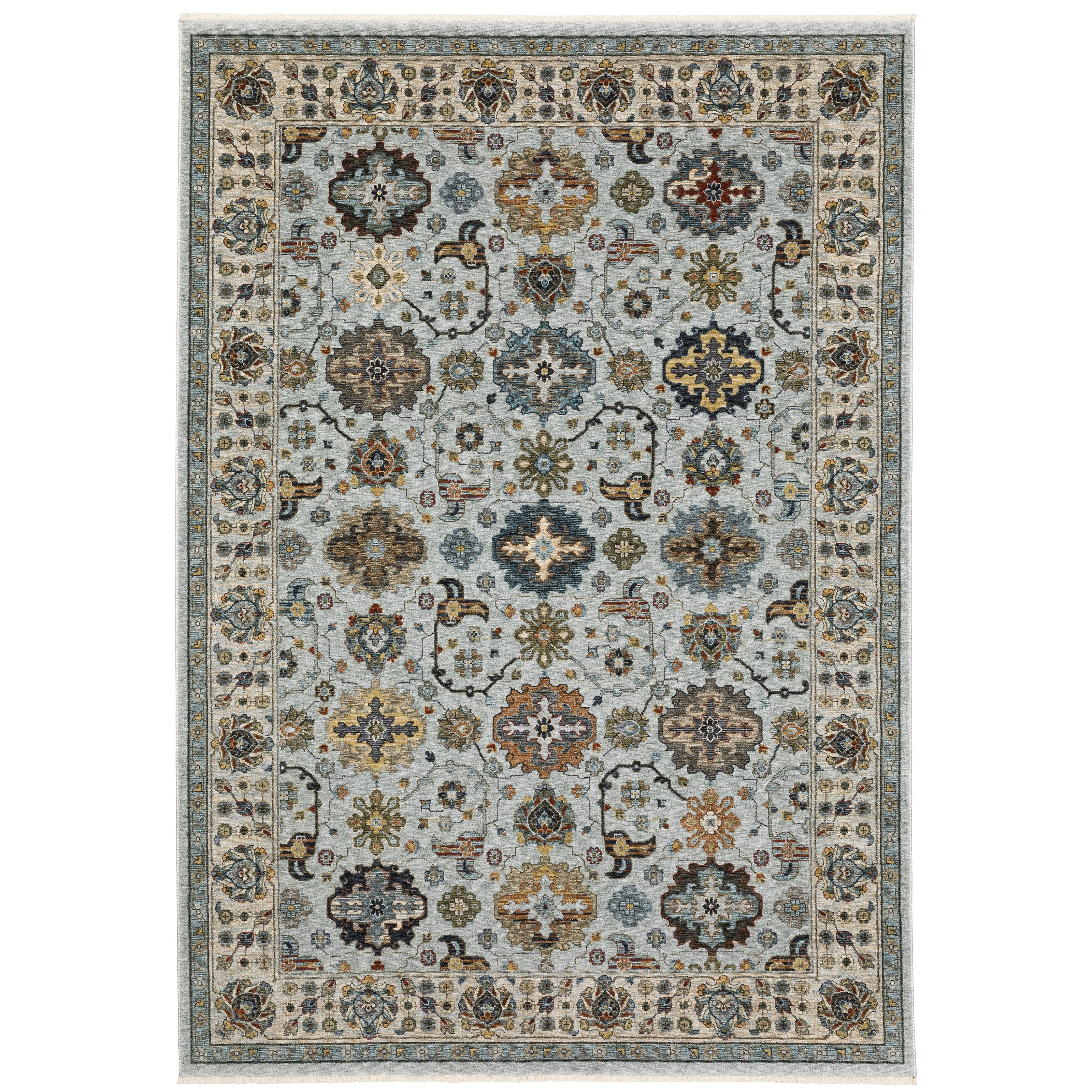 Oriental Weavers Aberdeen 561W Blue/Ivory Area Rug