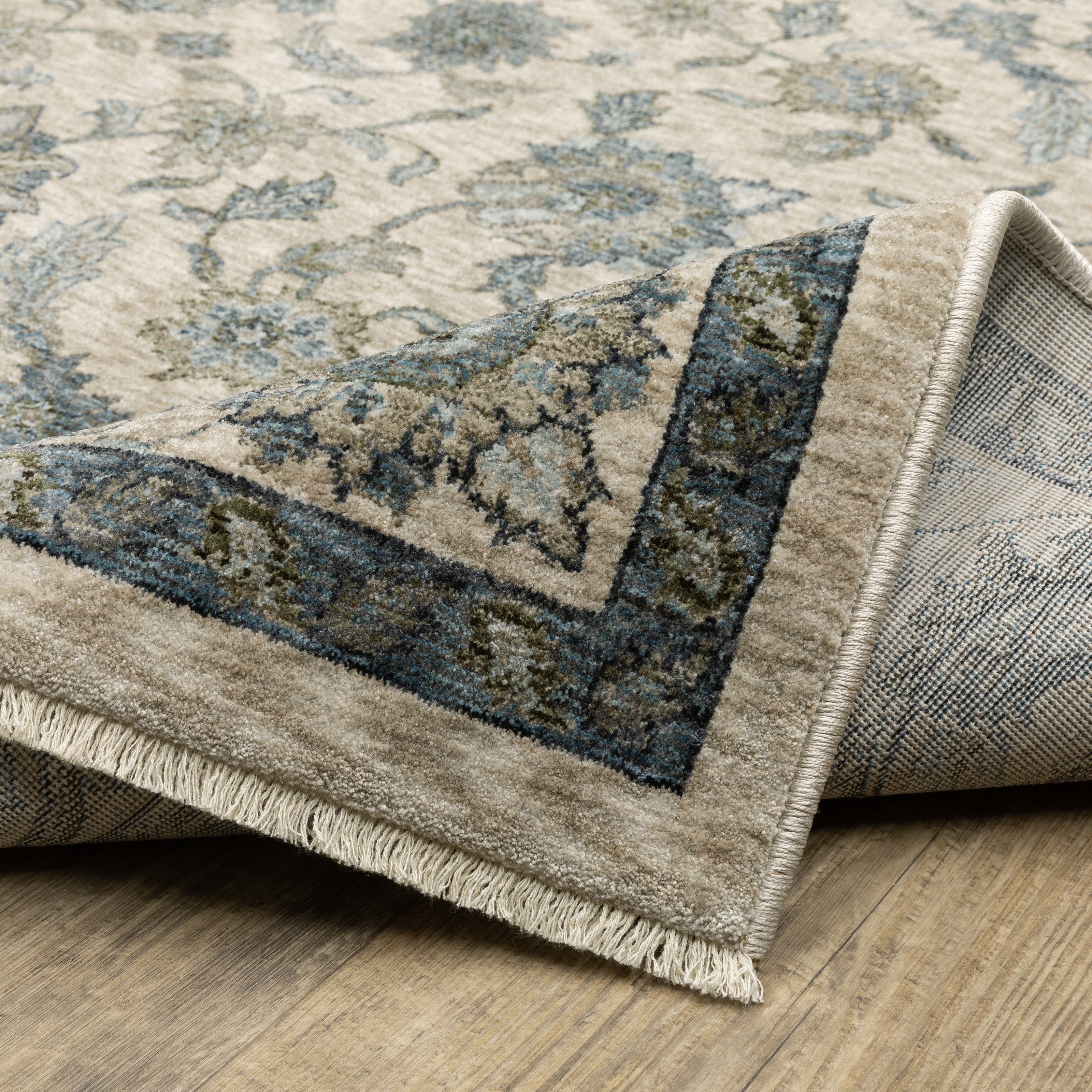 Oriental Weavers Aberdeen 70I Beige/Blue Area Rug
