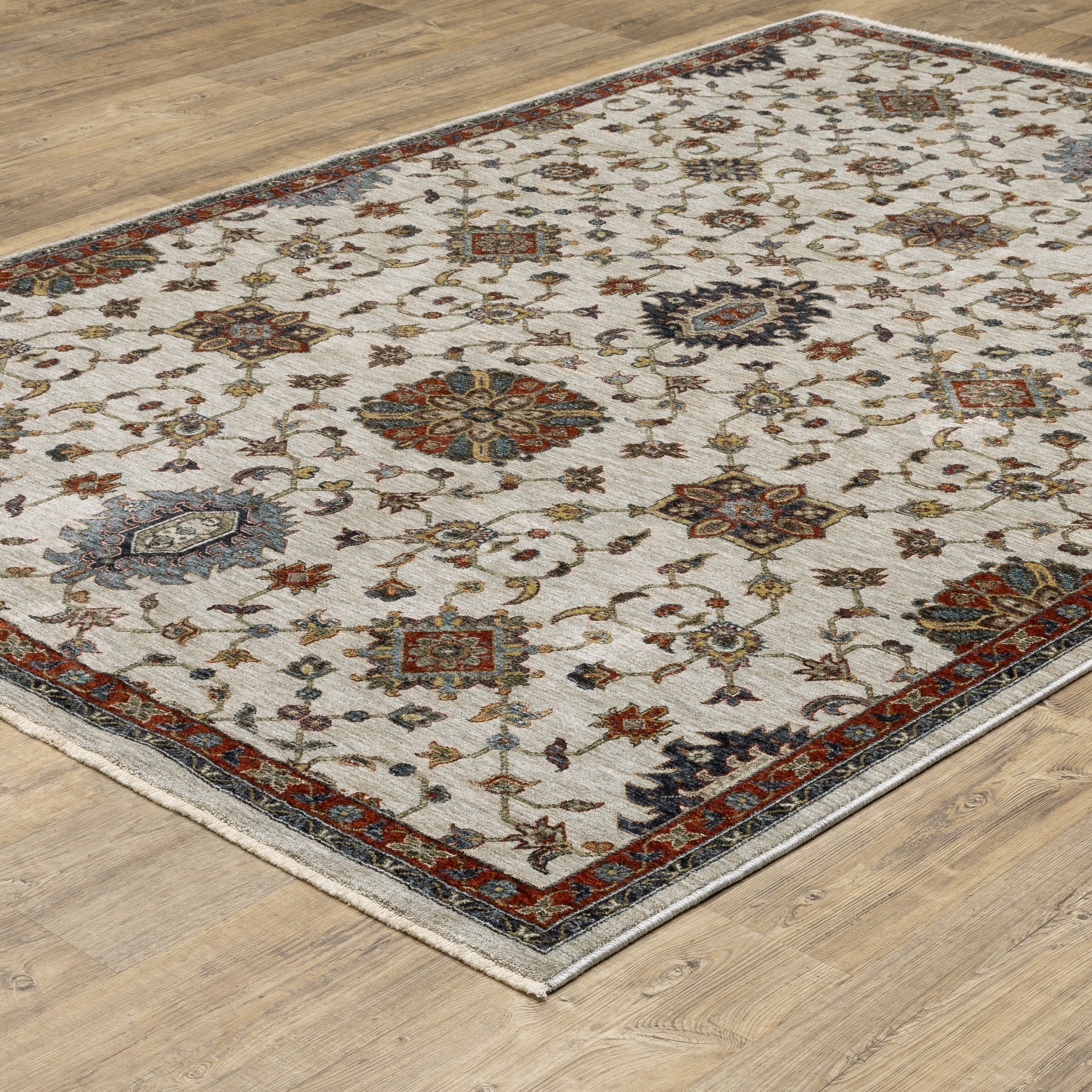 Oriental Weavers Aberdeen 751W Ivory/Multi Area Rug