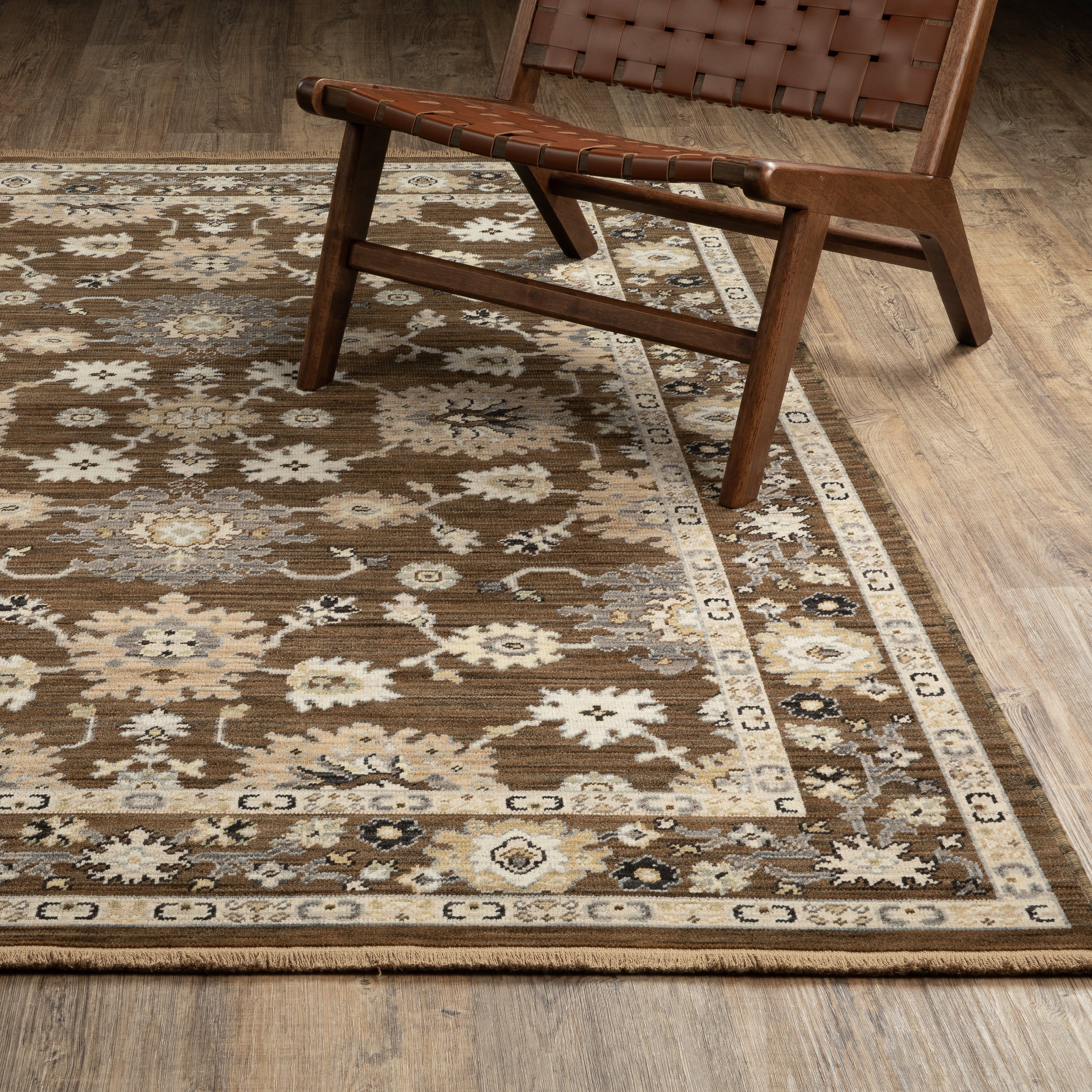 Oriental Weavers Acacia ACA01 Brown/Tan Area Rug