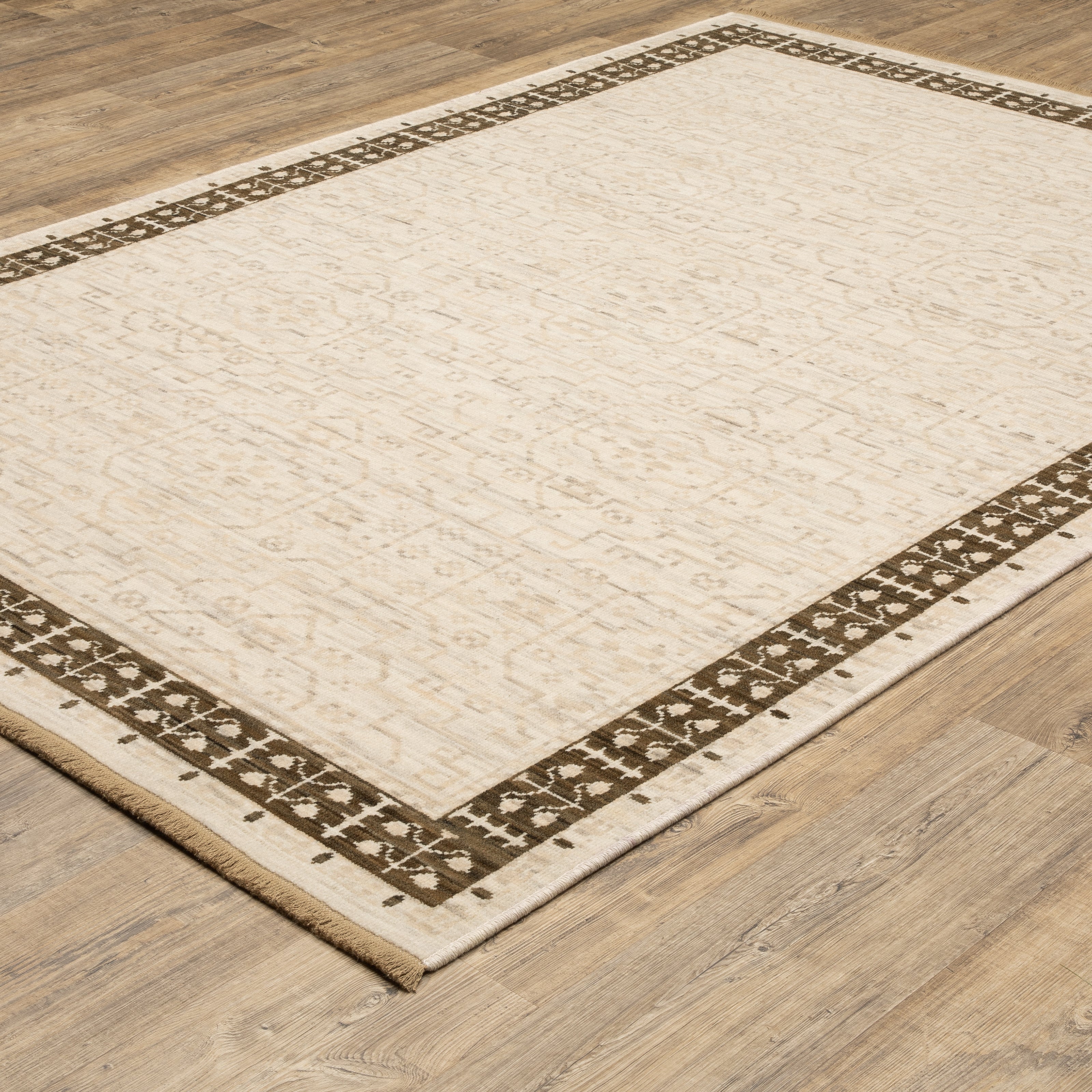 Oriental Weavers Acacia ACA02 Beige/Brown Area Rug