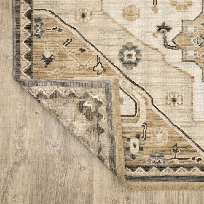 Oriental Weavers Acacia ACA03 Tan/Grey Area Rug