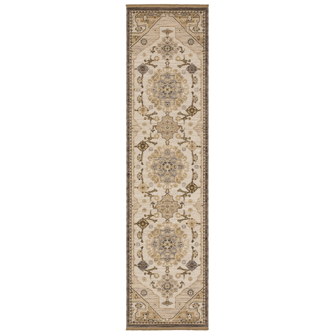 Oriental Weavers Acacia ACA03 Tan/Grey Area Rug