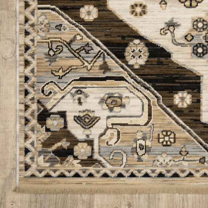 Oriental Weavers Acacia ACA04 Brown/Grey Area Rug