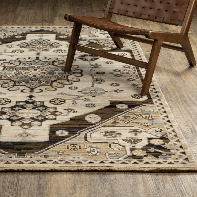 Oriental Weavers Acacia ACA04 Brown/Grey Area Rug