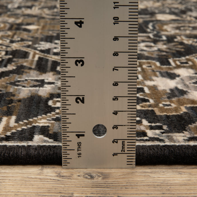 Oriental Weavers Acacia ACA05 Black/Tan Area Rug