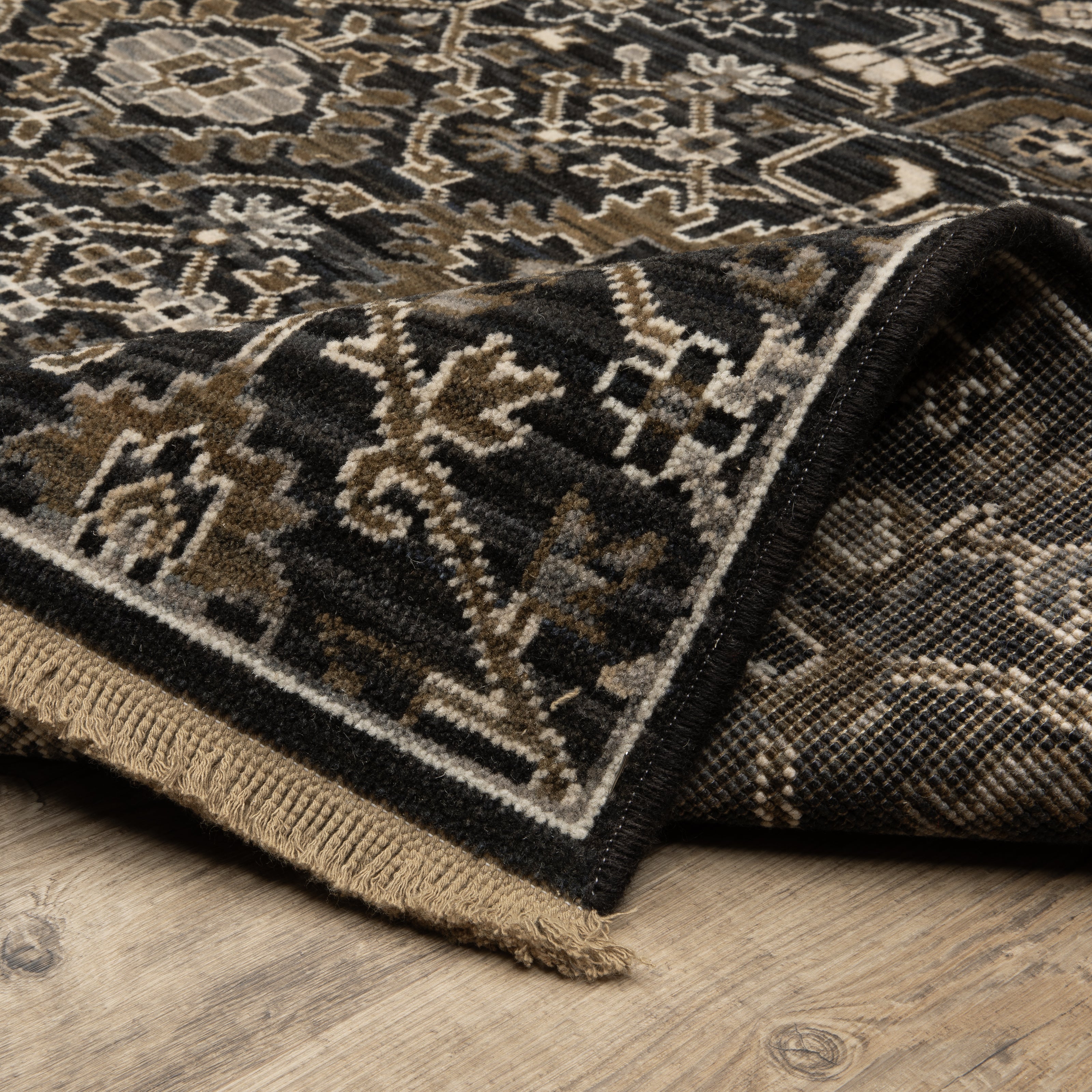 Oriental Weavers Acacia ACA05 Black/Tan Area Rug