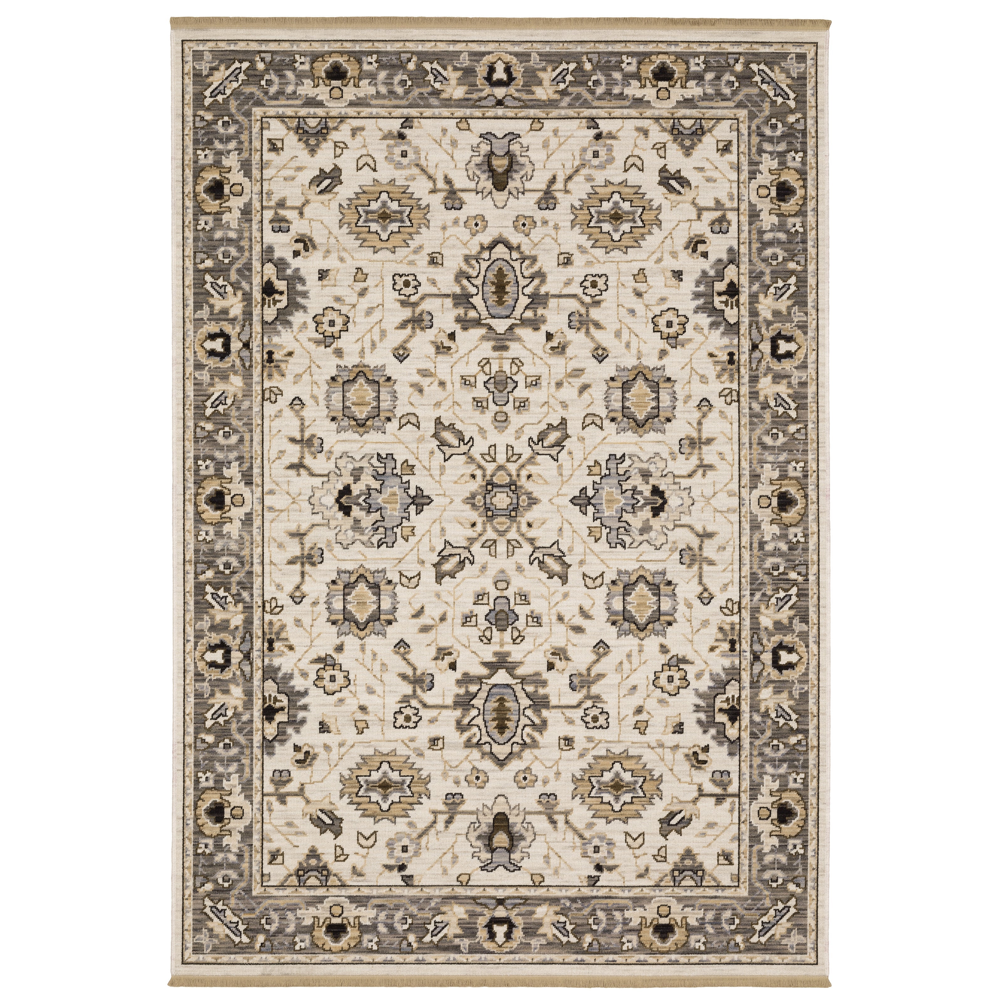 Oriental Weavers Acacia ACA06 Beige/Grey Area Rug