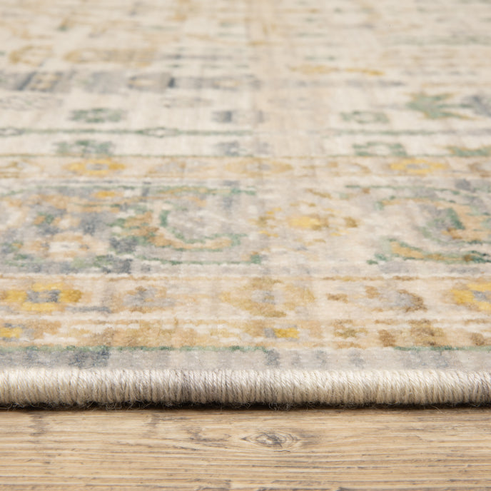 Oriental Weavers Acacia ACA14 Beige/Green Area Rug