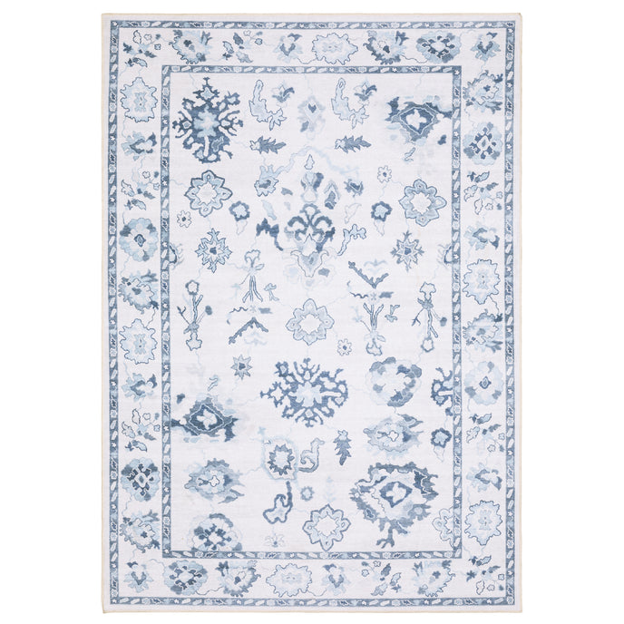 Oriental Weavers Addison ADD02 Ivory/Blue Area Rug