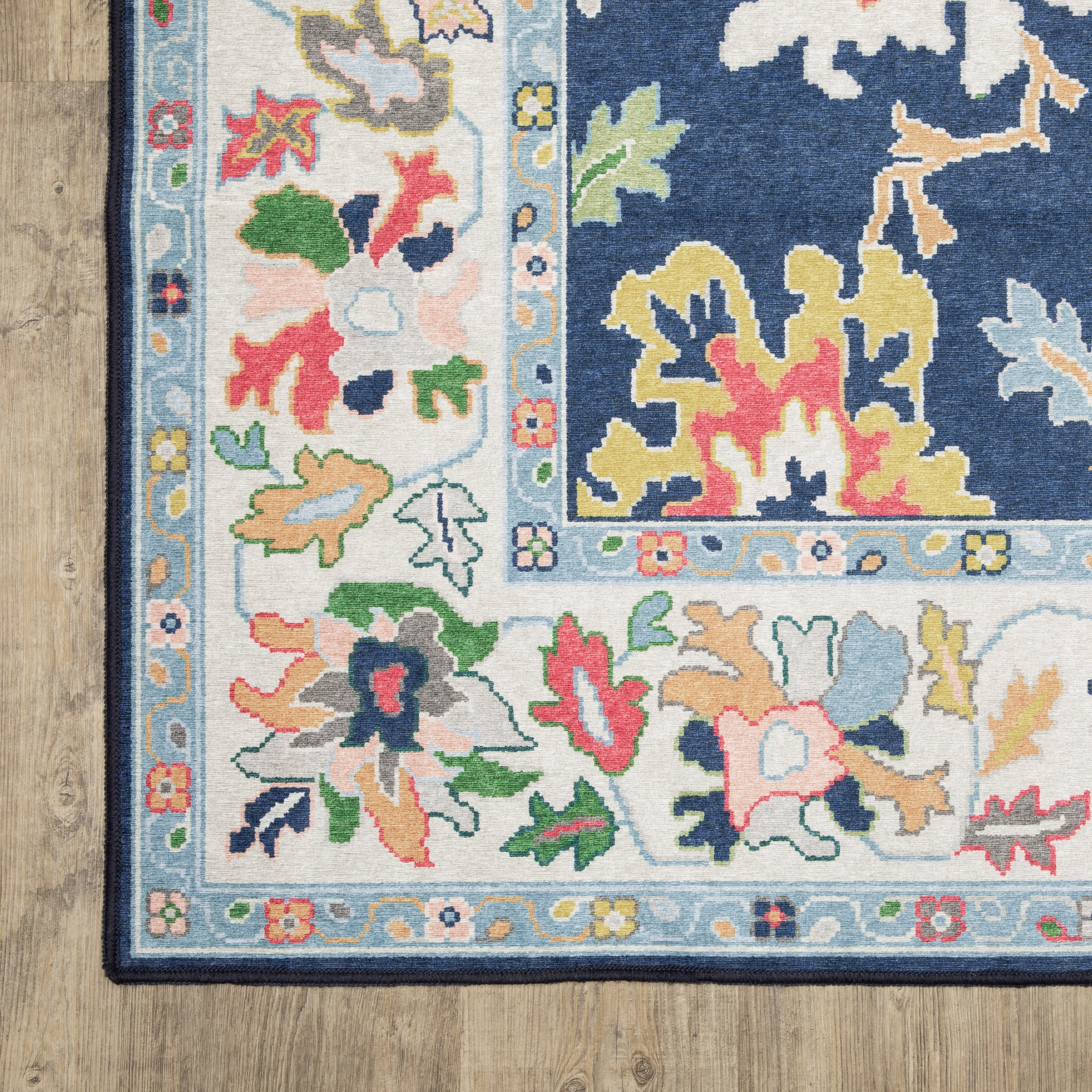 Oriental Weavers Addison ADD03 Blue/Multi Area Rug